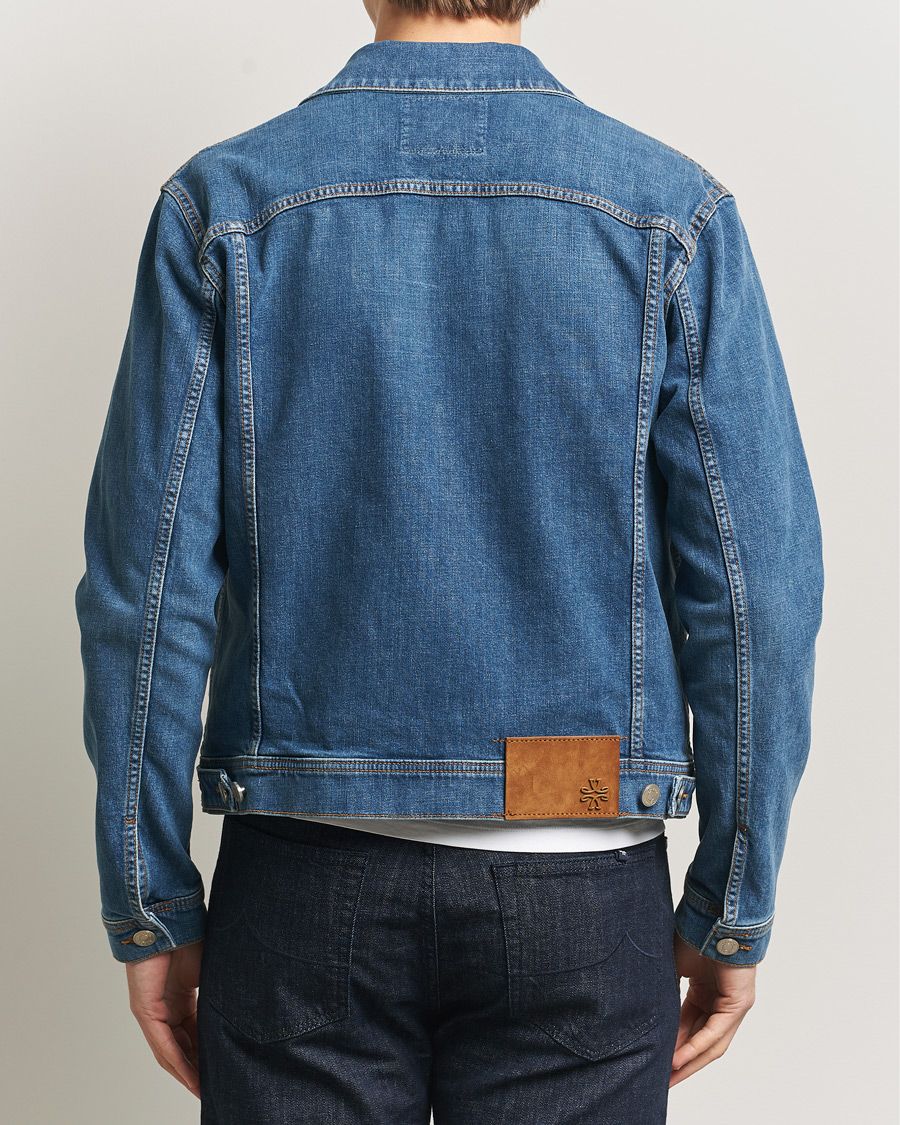 Herren | Jacken | Jacob Cohën | Denim Trucker Jacket Mid Blue