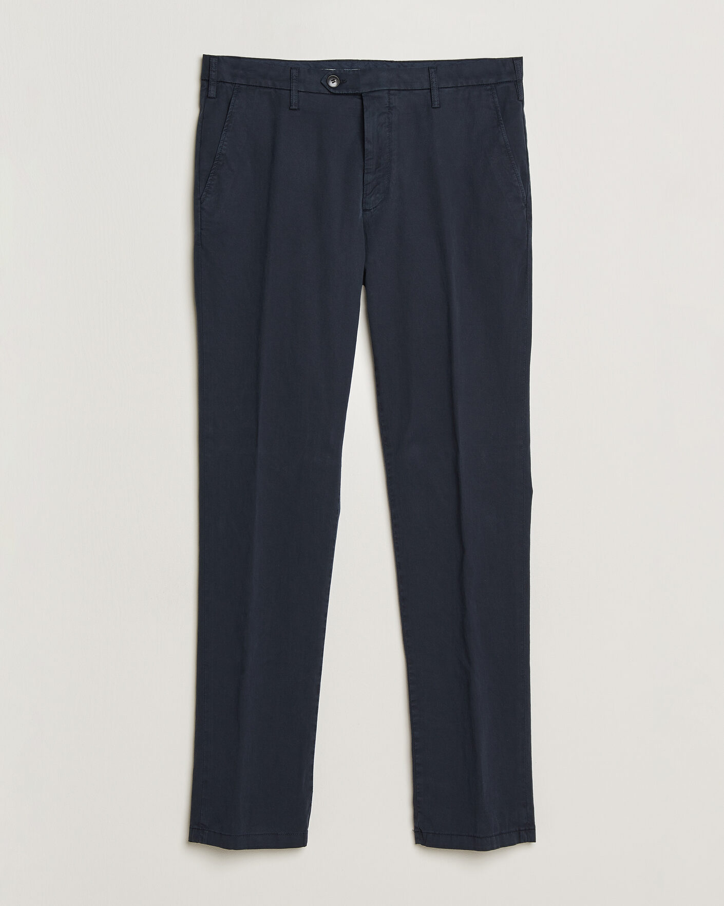 Herren | Hosen | Canali | Regular Fit Cotton/Stretch Chinos Navy