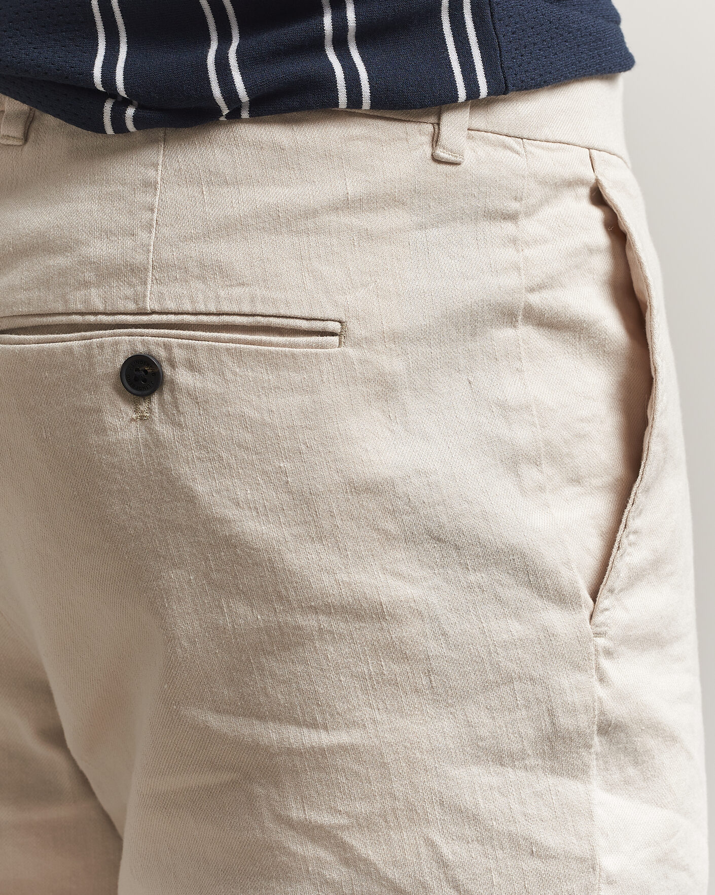 Herren | Hosen | J.Lindeberg | Logan Stretch Linen Pants Moonbeam