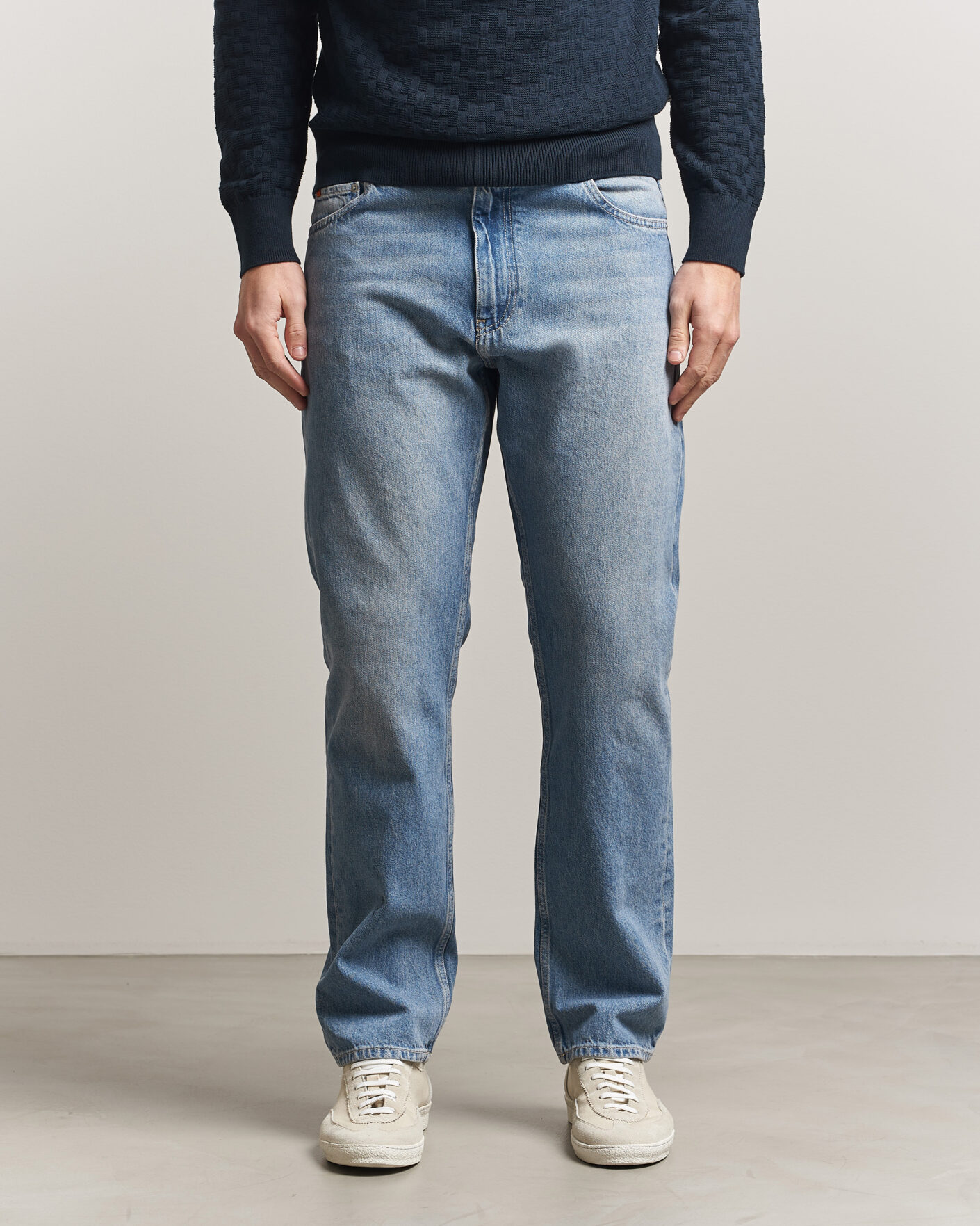 Herren | Jeans | J.Lindeberg | Cody Light Wash Regular Jeans Light Blue