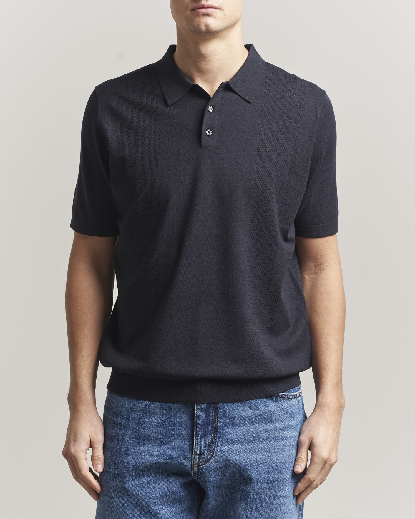 Herren | Poloshirts | J.Lindeberg | Reymond Knit Polo JL Navy
