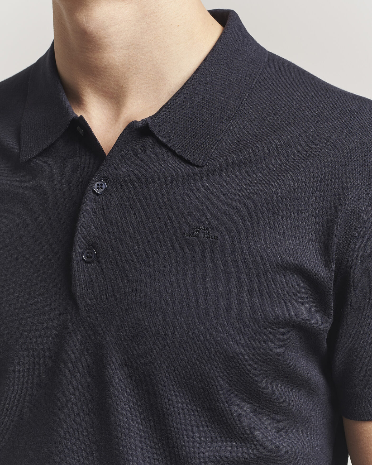 Herren | Poloshirts | J.Lindeberg | Ridge Knitted Polo JL Navy