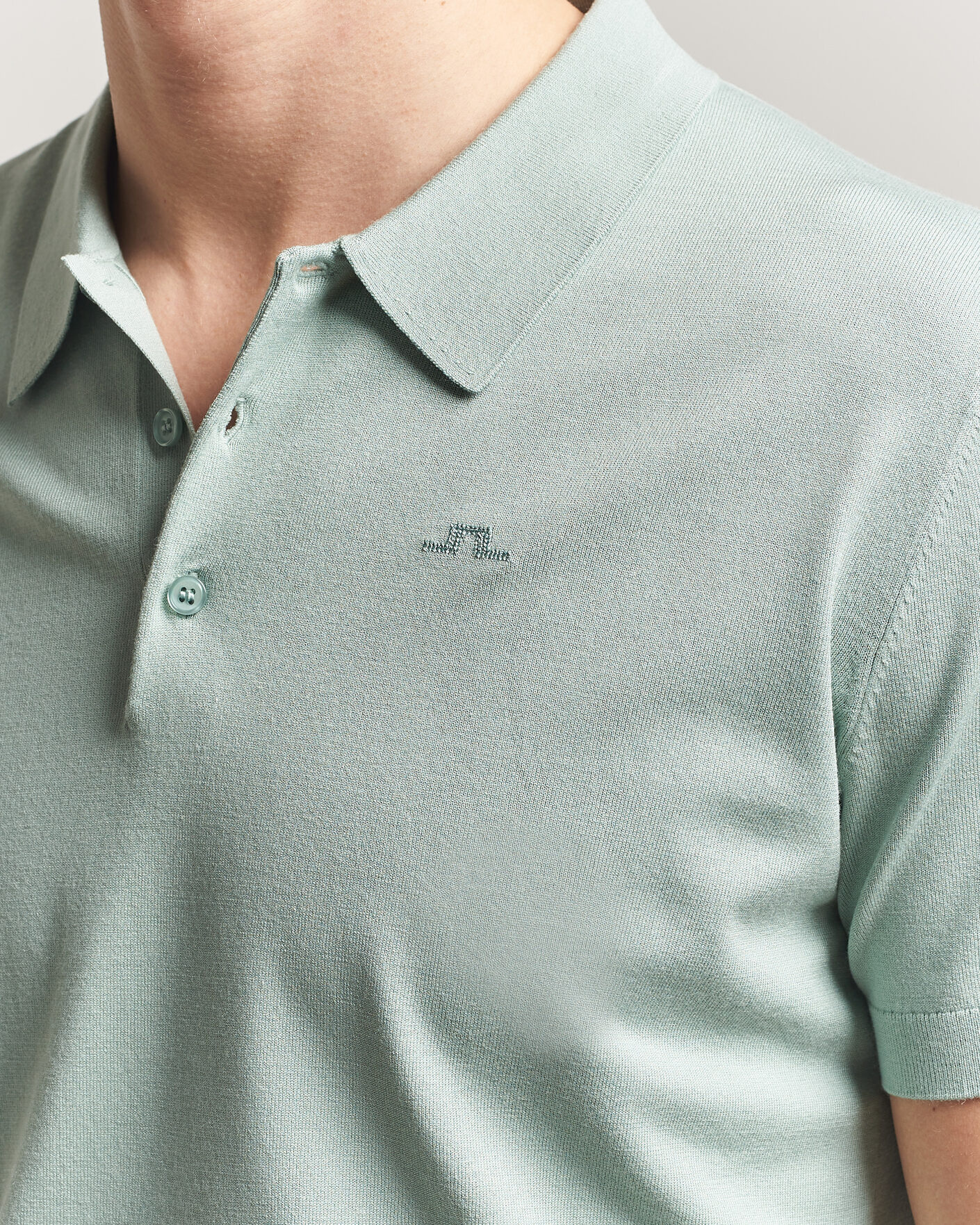 Herren | Poloshirts | J.Lindeberg | Ridge Knitted Polo Jadeite