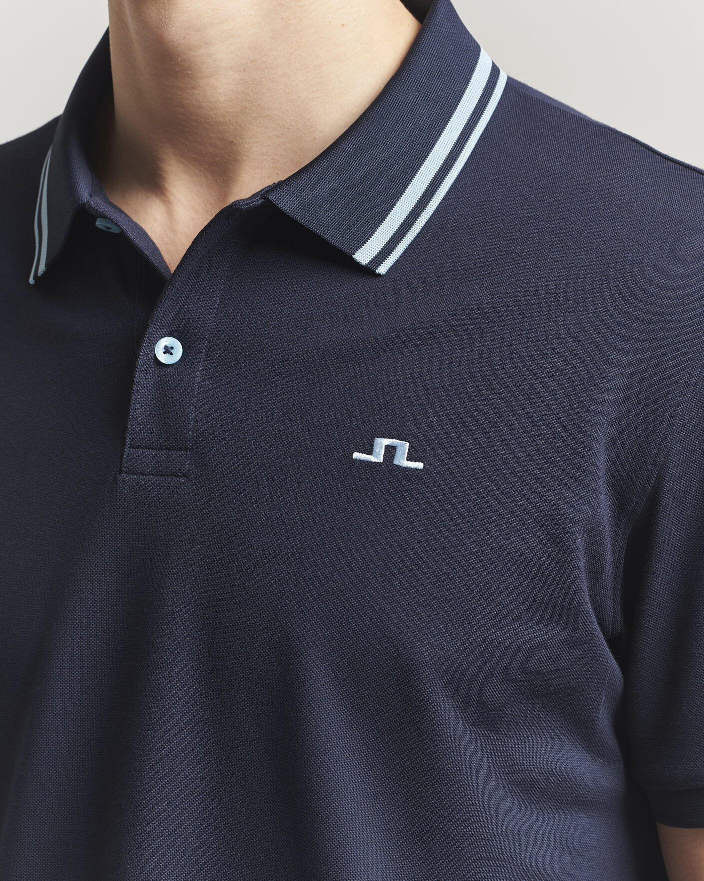 Herren | Poloshirts | J.Lindeberg | Joey Tipping Polo JL Navy