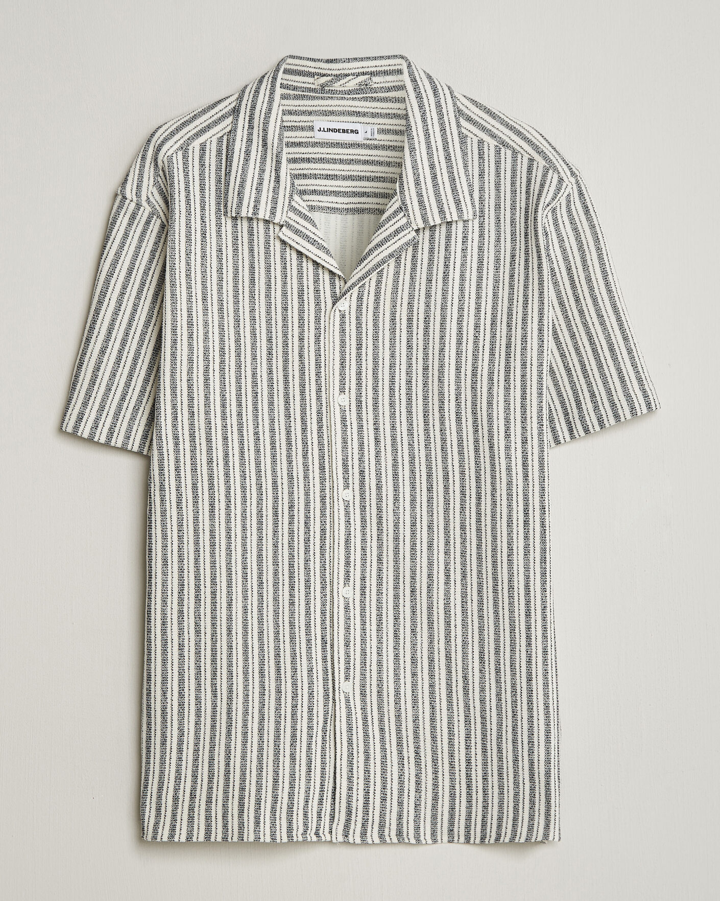 Herren | Hemden | J.Lindeberg | Elio Structure Resort Shirt JL Navy