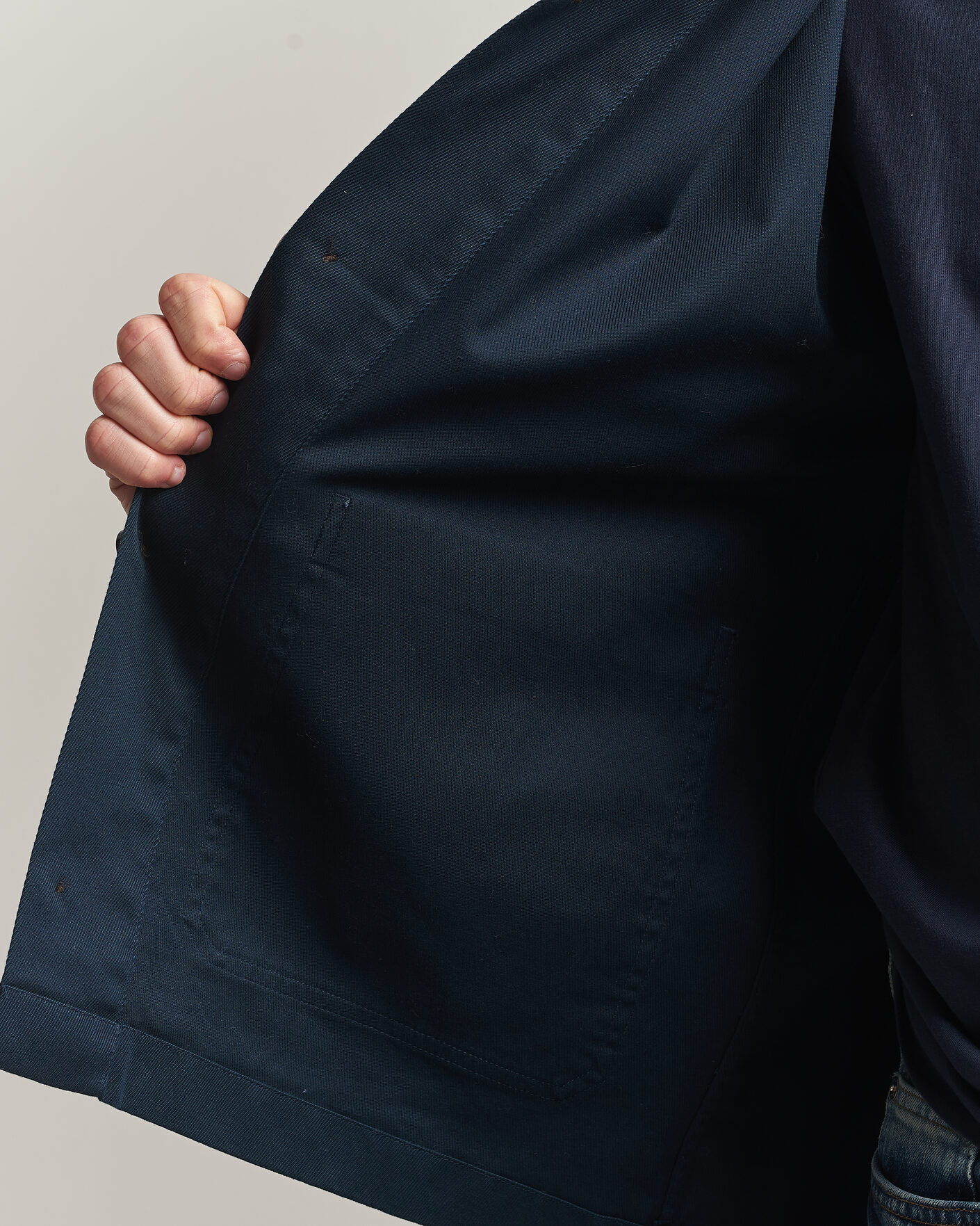 Herren | Hemden | J.Lindeberg | Easton Cotton Overshirt JL Navy