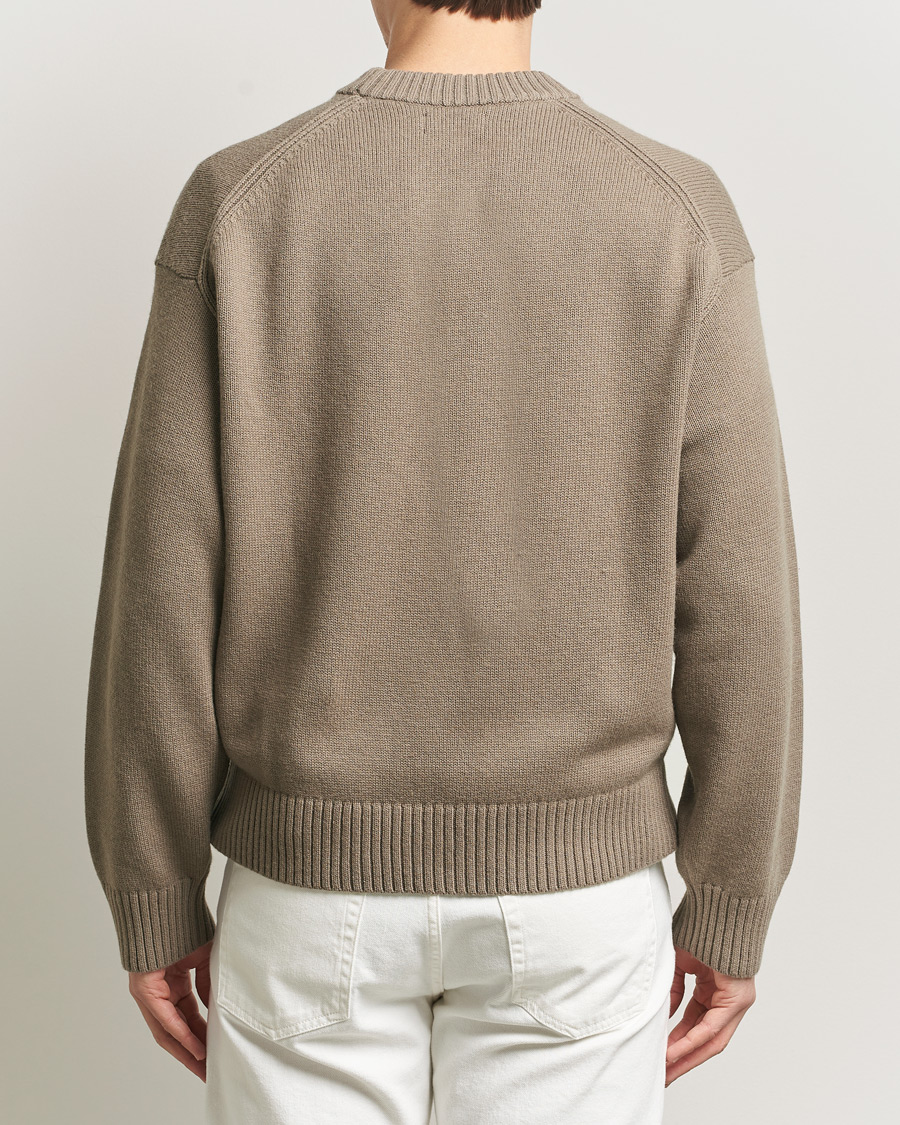 Herren | Pullover | J.Lindeberg | Eddy Cotton Wool Crew Neck Brindle