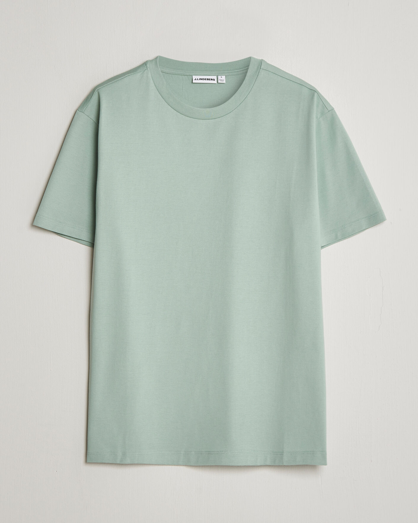 Herren | T-Shirts | J.Lindeberg | Sid Basic T-Shirt Jadeite