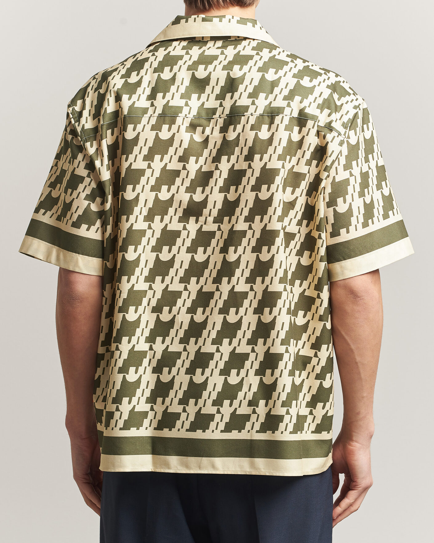 Herren | Hemden | J.Lindeberg | Ellis Border Resort Shirt Glitch Kalamata