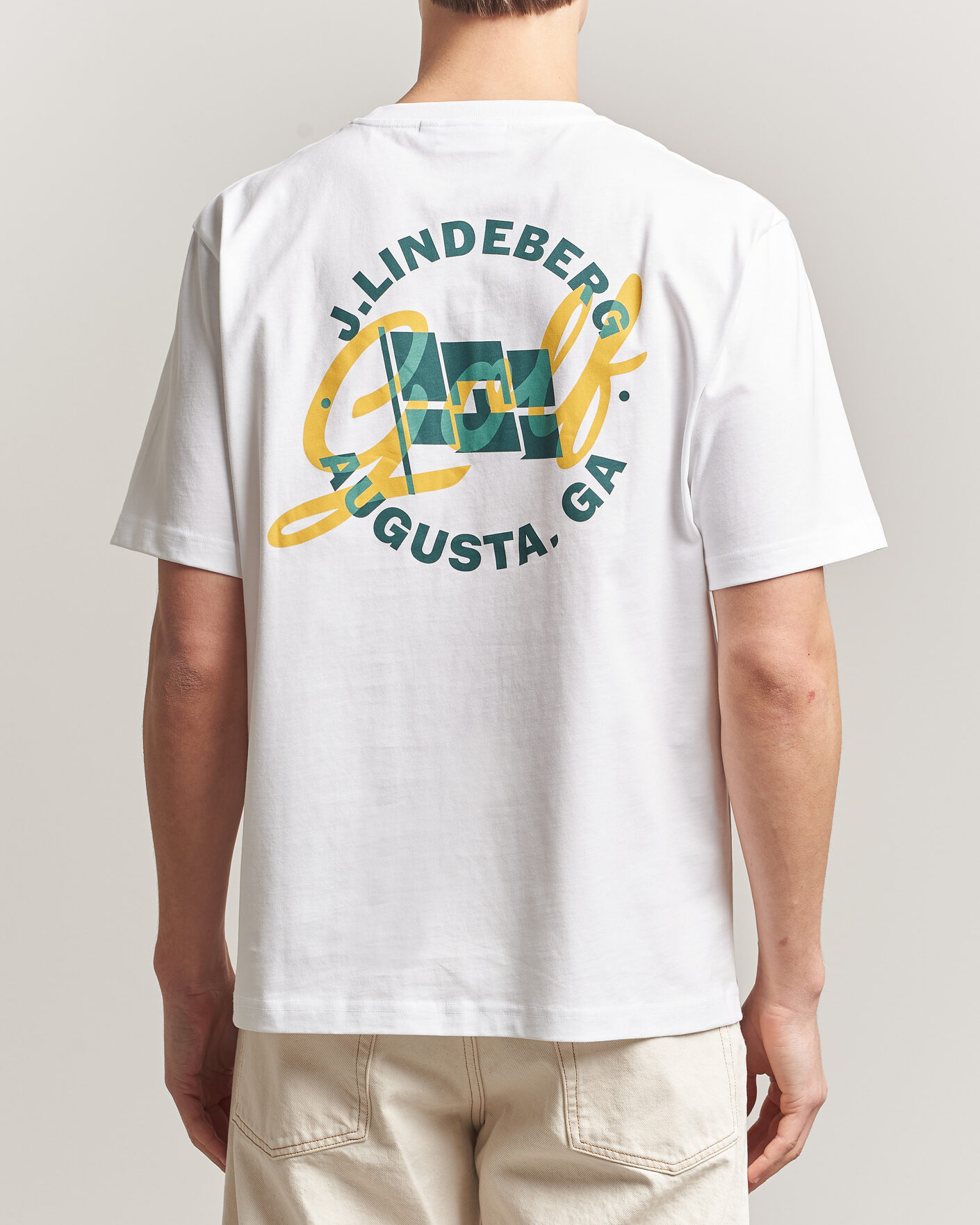 Herren | T-Shirts | J.Lindeberg | Parcie Tour T-Shirt White