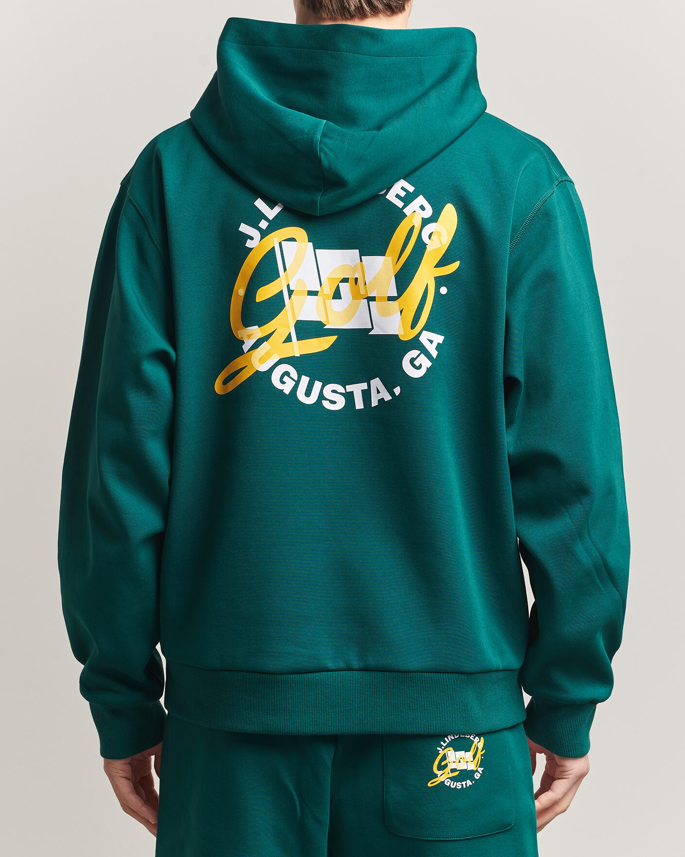 Herren | Pullover | J.Lindeberg | Club Masters Tour Hoodie Forest Biome