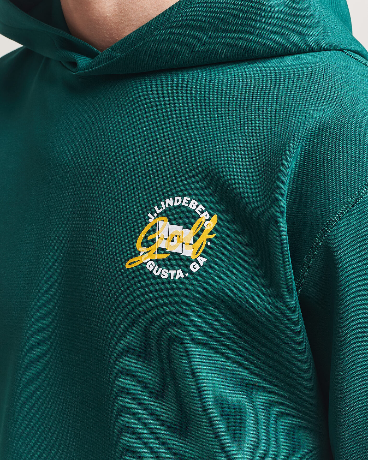 Herren | Pullover | J.Lindeberg | Club Masters Tour Hoodie Forest Biome
