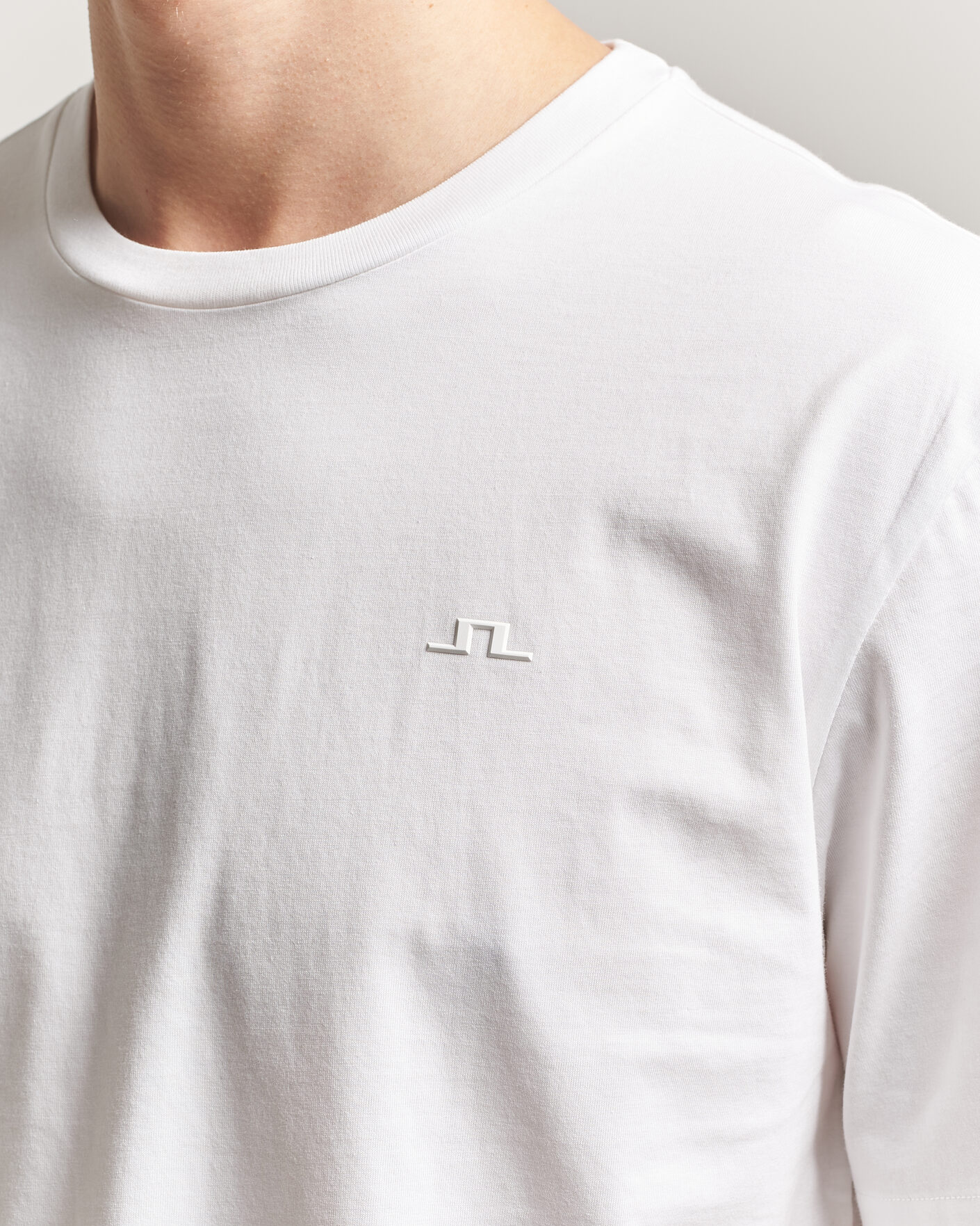 Herren | T-Shirts | J.Lindeberg | Alpha T-Shirt White