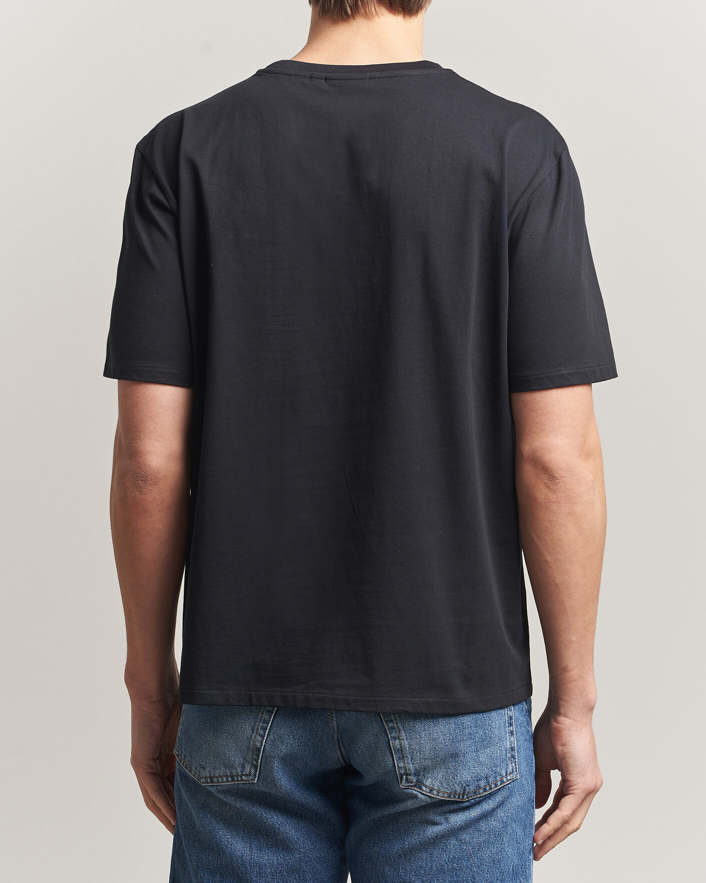Herren | T-Shirts | J.Lindeberg | Alpha T-Shirt Black