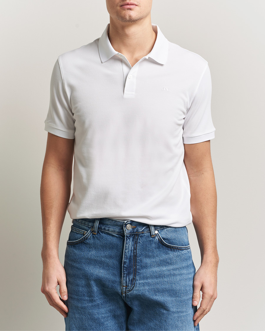 Herren | Poloshirts | J.Lindeberg | Verse Polo White