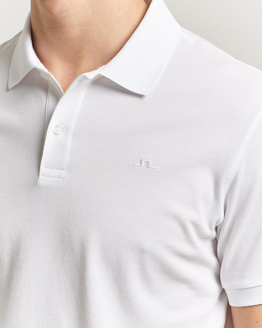 Herren | Poloshirts | J.Lindeberg | Verse Polo White