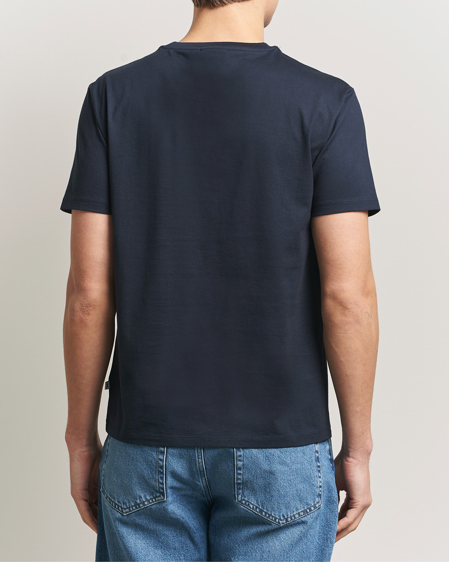 Herren | T-Shirts | J.Lindeberg | Sid Basic T-Shirt JL Navy