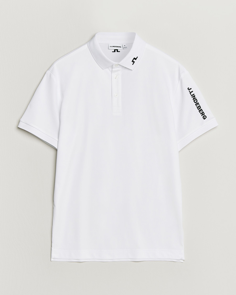 Herren | Poloshirts | J.Lindeberg | Tour Tech Polo White