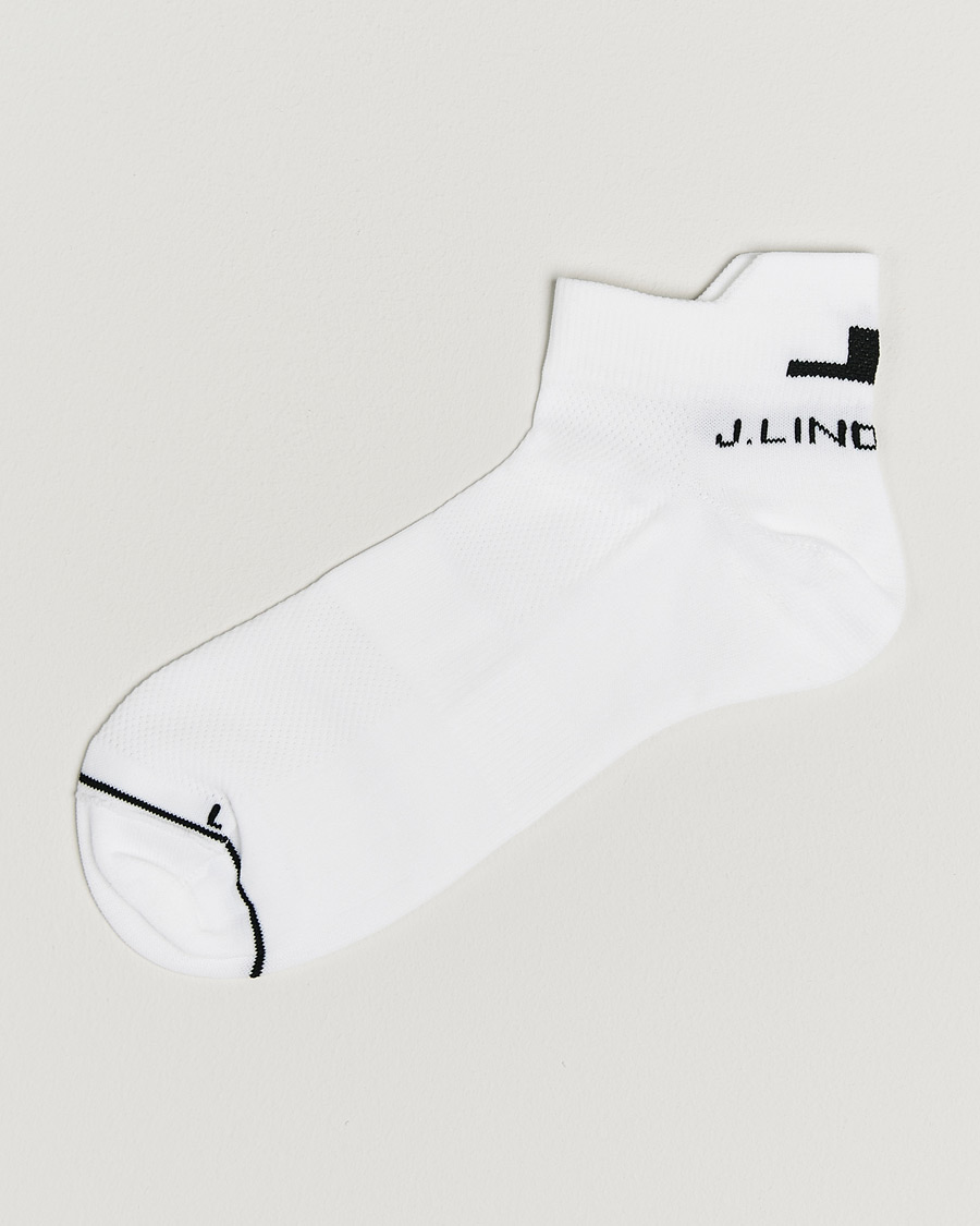 Herren | Unterwäsche | J.Lindeberg | Spin Short Golf Sock White