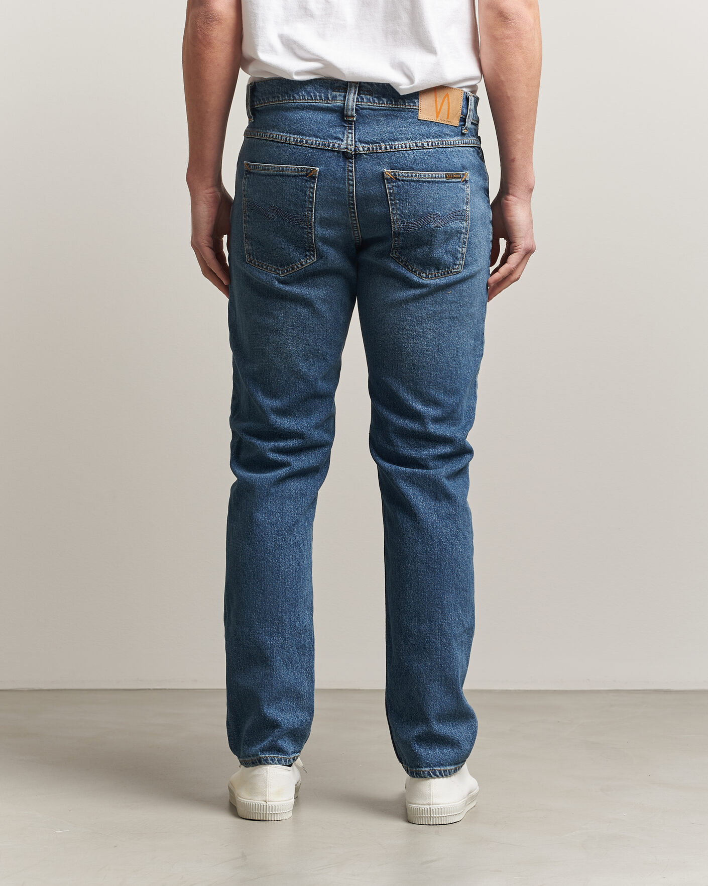 Herren | Jeans | Nudie Jeans | Solid Ollie Jeans Blue Blur
