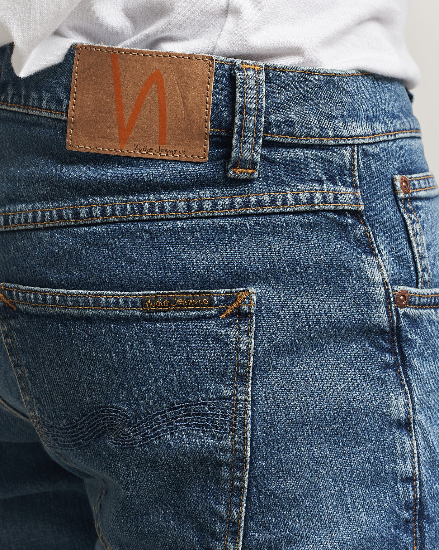 Herren | Hosen | Nudie Jeans | Solid Ollie Jeans Blue Blur