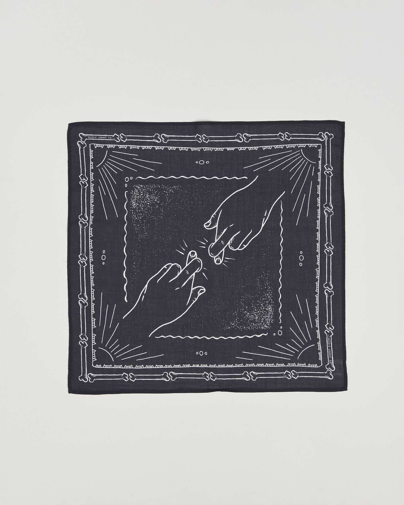 Herren | Tücher | Nudie Jeans | Ingrid Printed Bandana Blue