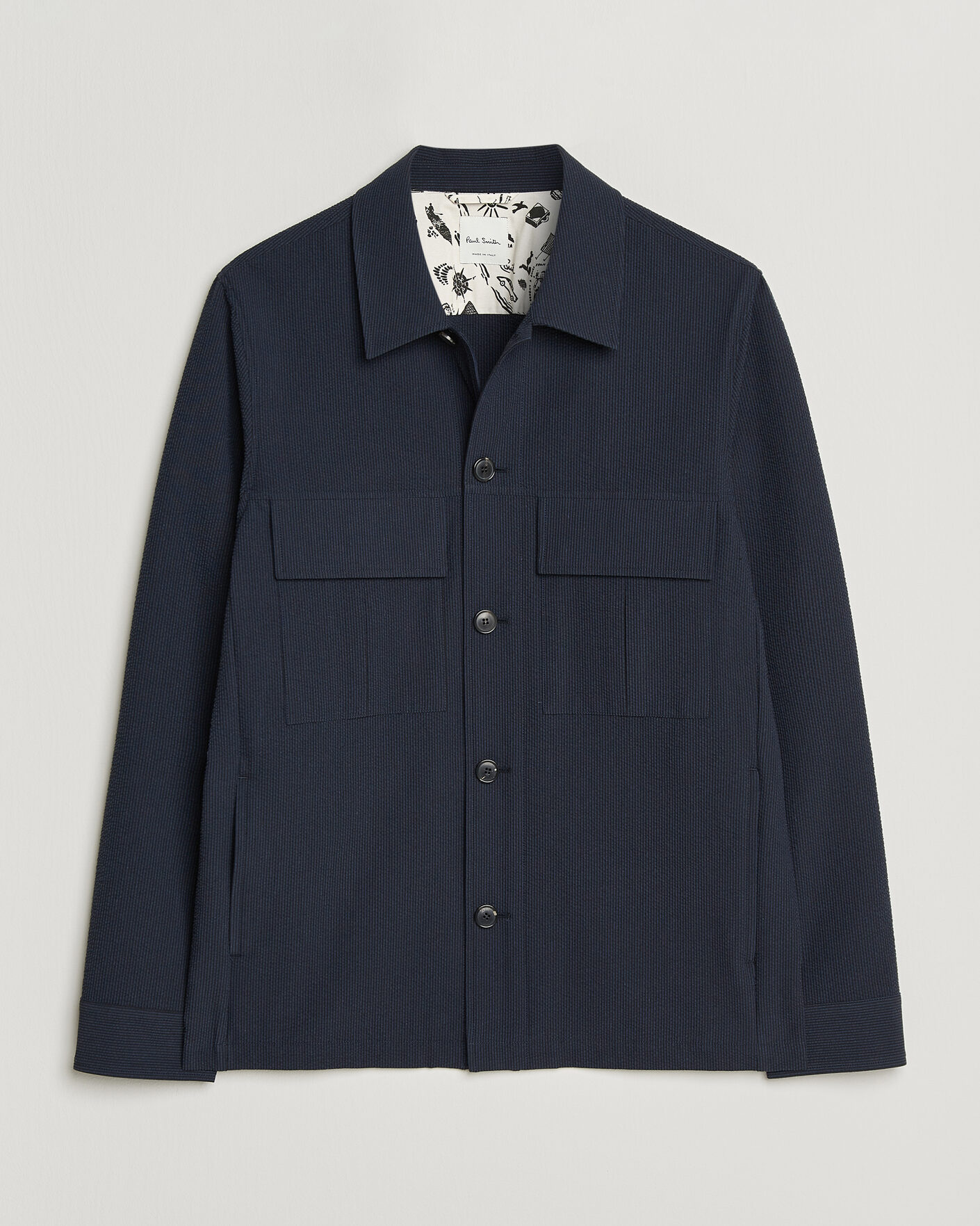Herren | Hemden | Paul Smith | Cotton Overshirt Navy