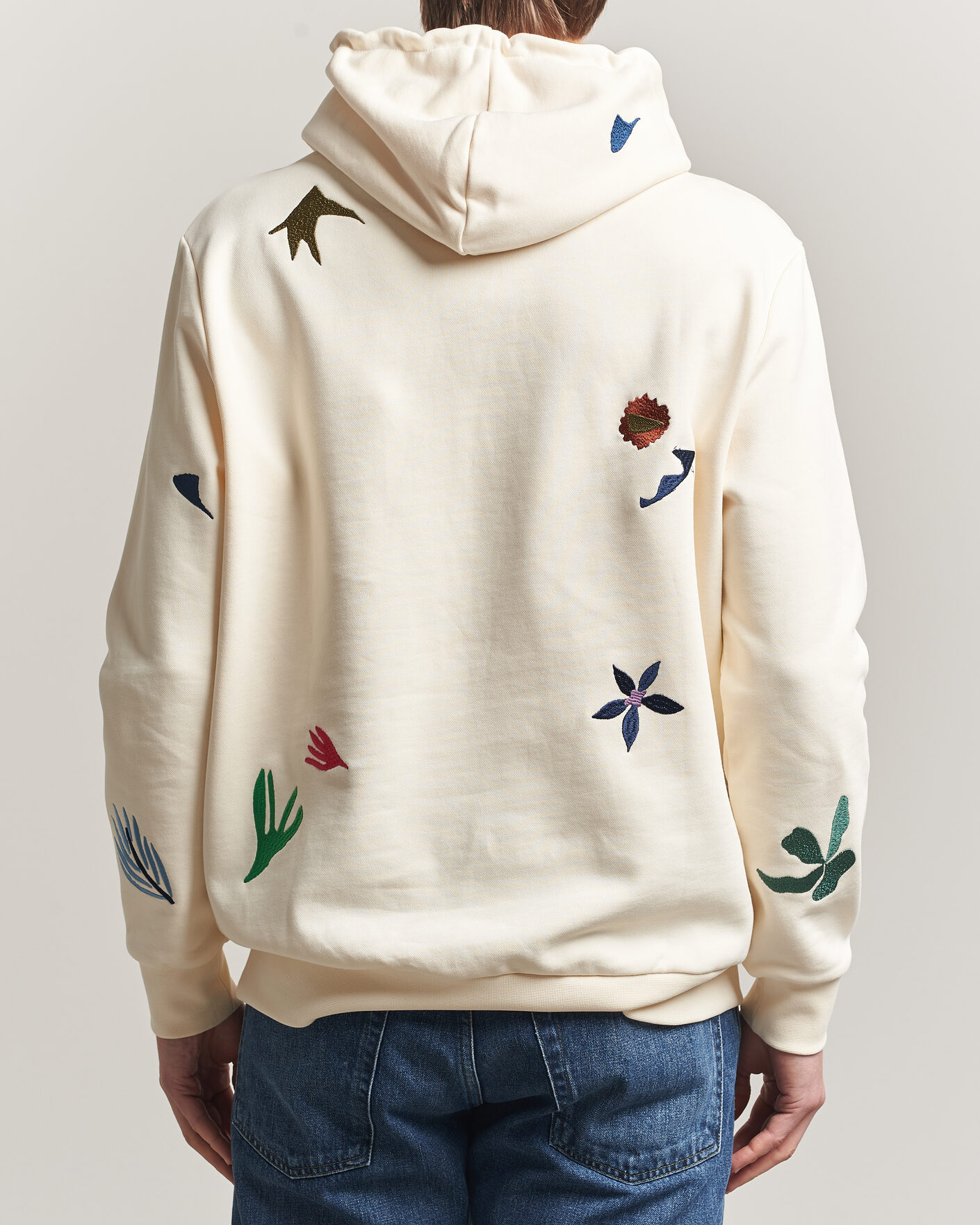 Herren | Pullover | Paul Smith | Embroidered Hoodie White