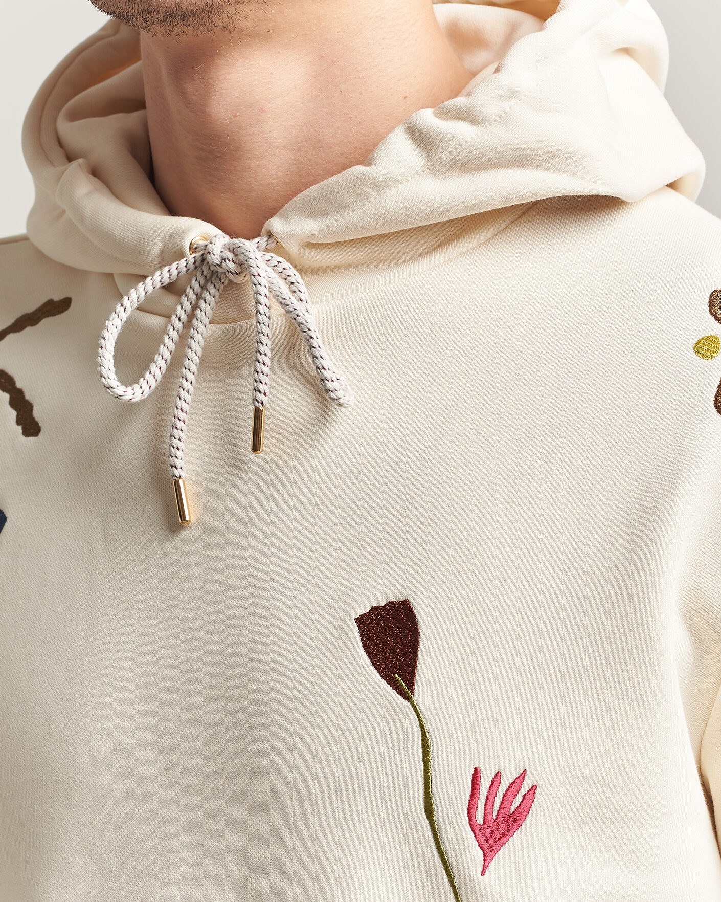 Herren | Pullover | Paul Smith | Embroidered Hoodie White