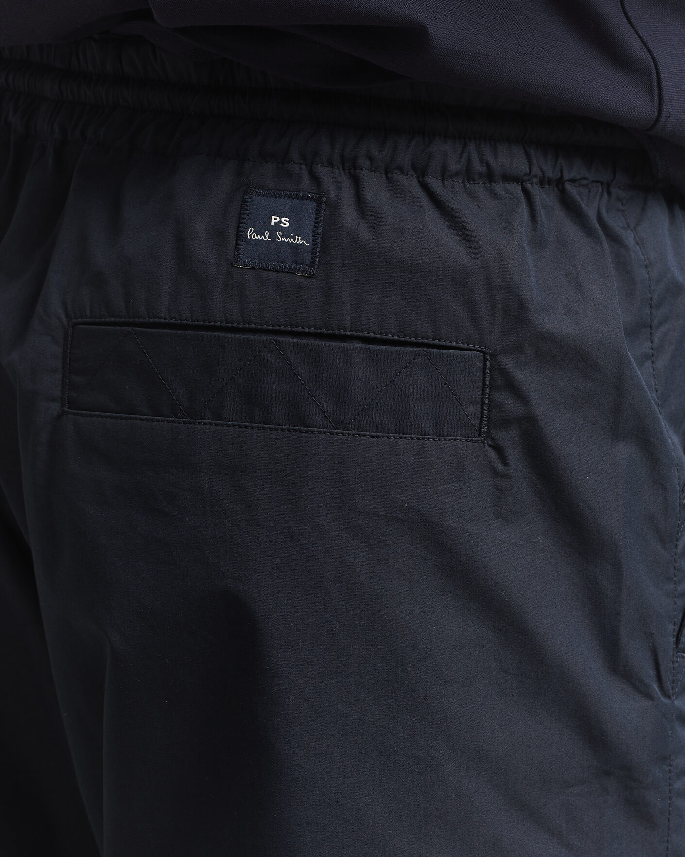 Herren | Hosen | PS Paul Smith | Casual Cotton Drawstring Trousers Navy