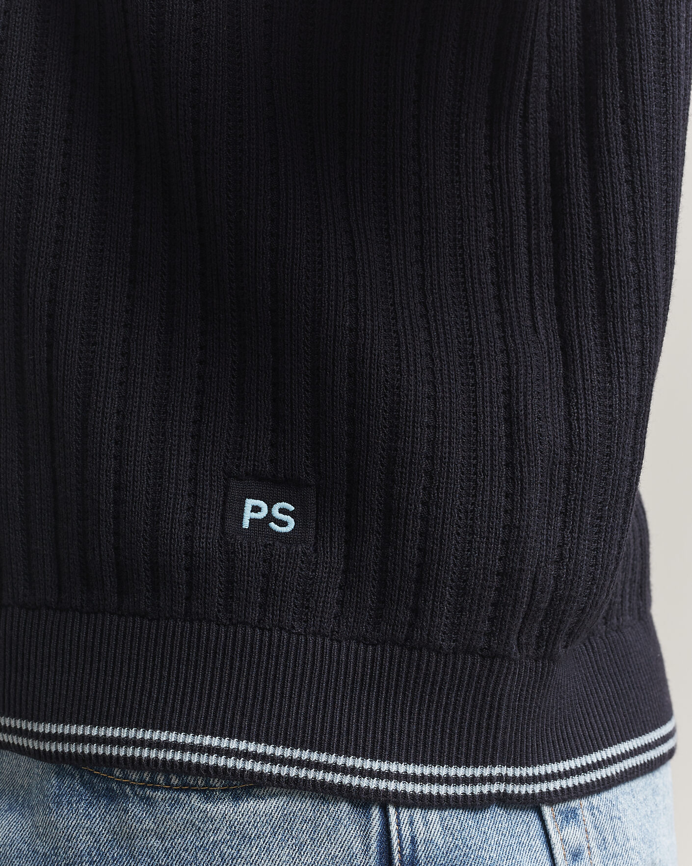 Herren | Poloshirts | PS Paul Smith | Cotton Knitted Polo Navy