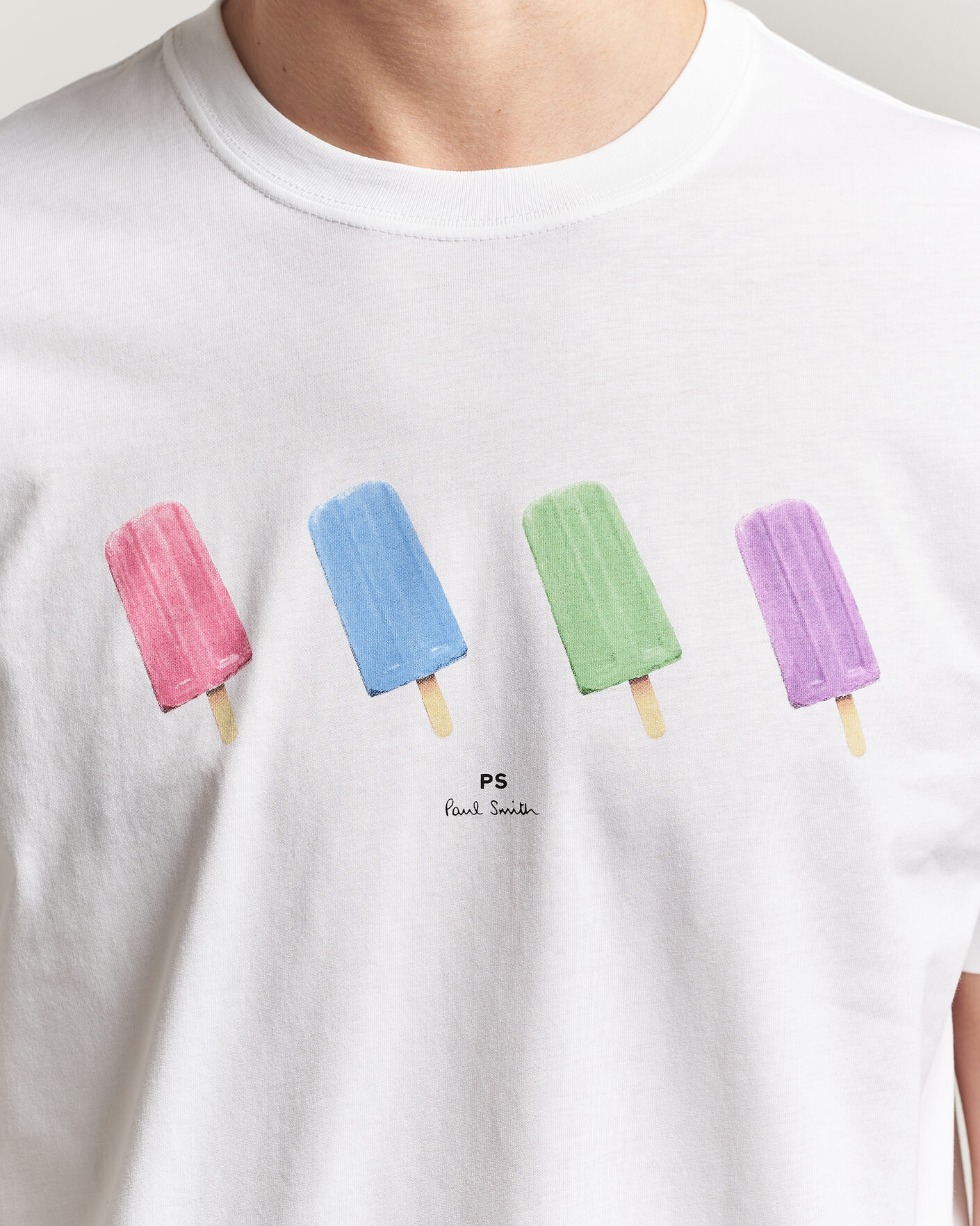 Herren | T-Shirts | PS Paul Smith | Lollies Printed T-Shirt White