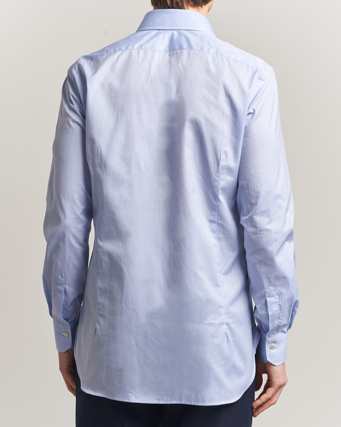 Herren | Hemden | Kiton | Slim Fit Dress Shirt Light Blue