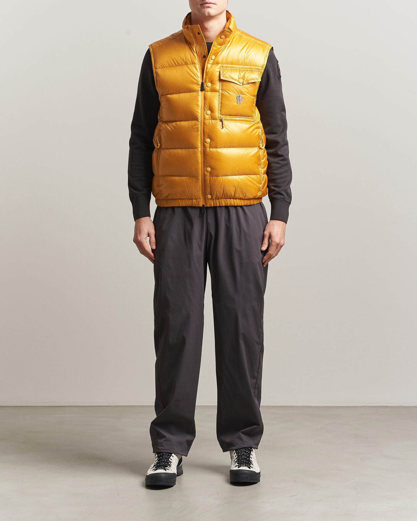 Herren | Westen | Moncler Grenoble | Uychi Down Vest Yellow