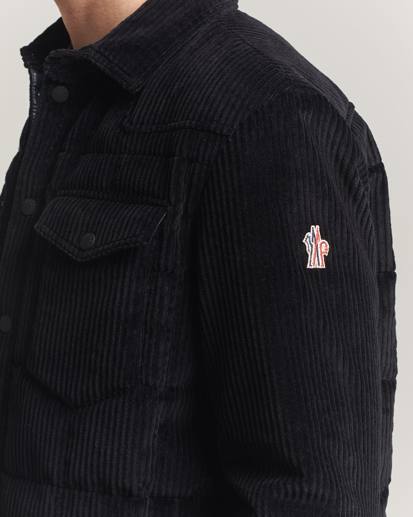 Herren | Jacken | Moncler Grenoble | Gelt Corduroy Shirt Jacket Black