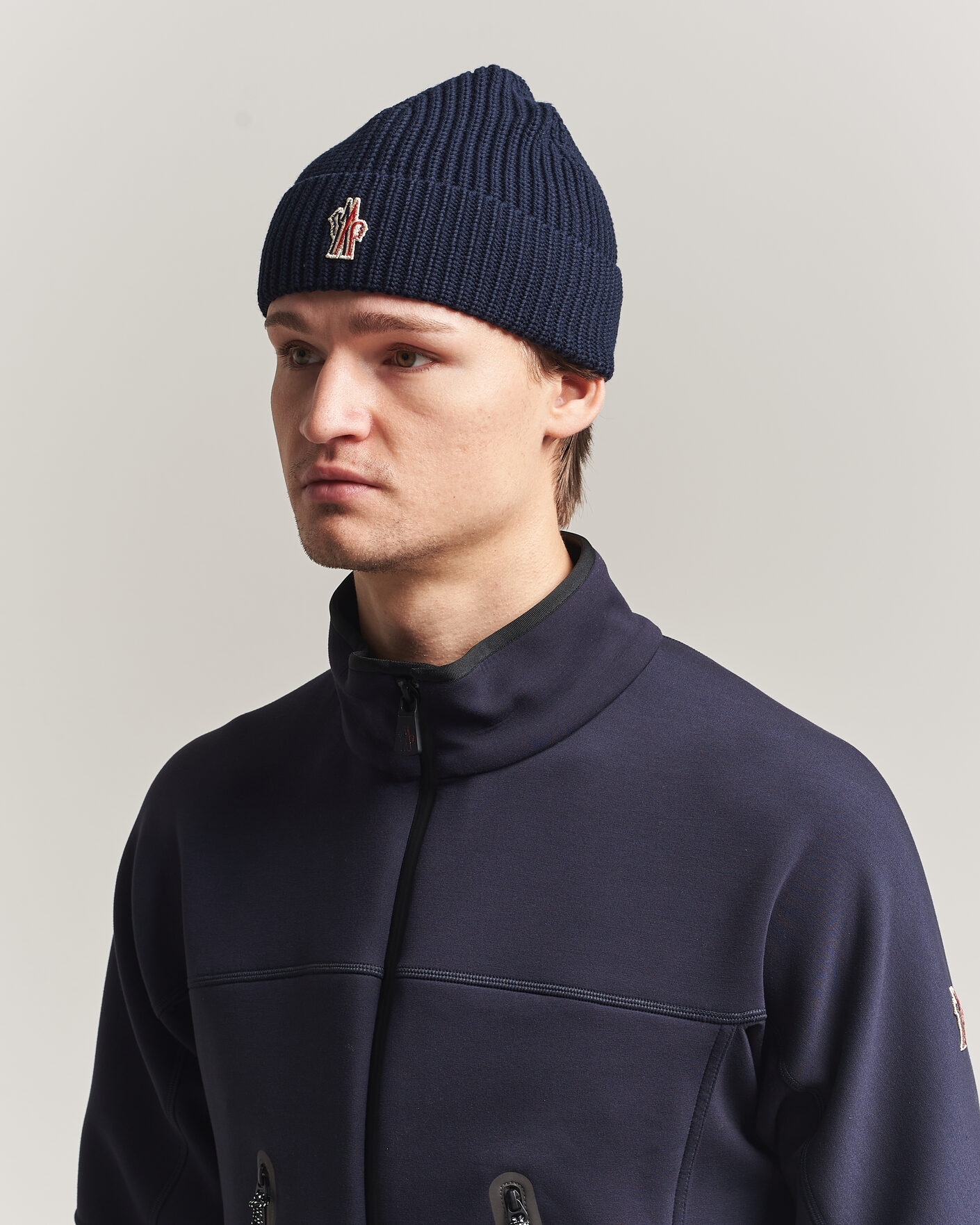 Herren | Mützen | Moncler Grenoble | Rib Beanie Navy