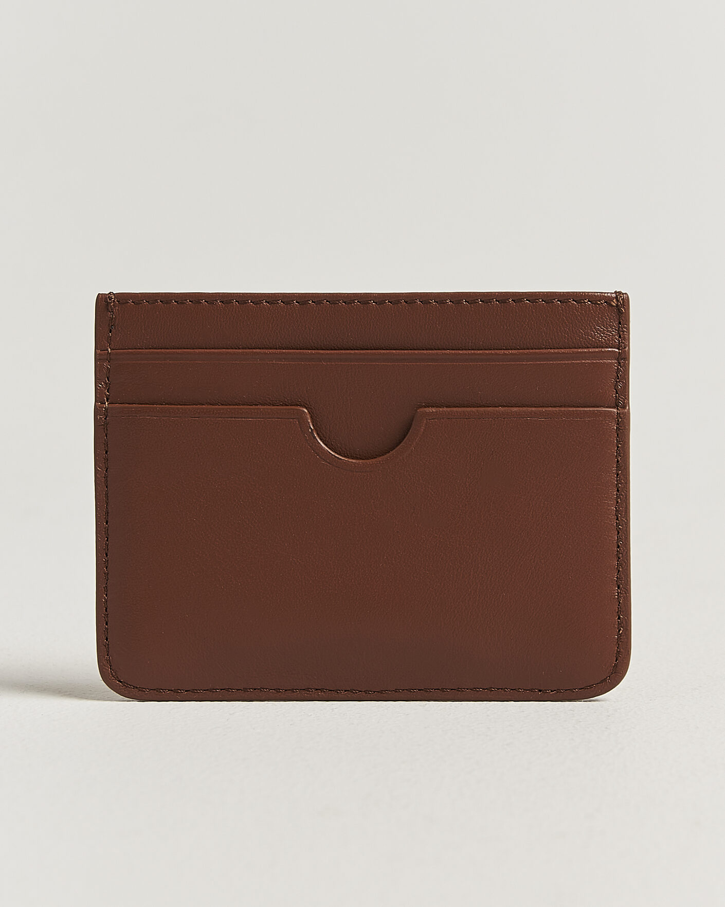 Herren | Geldbörsen | AMI | Tonal Heart Logo Card Holder Caramel