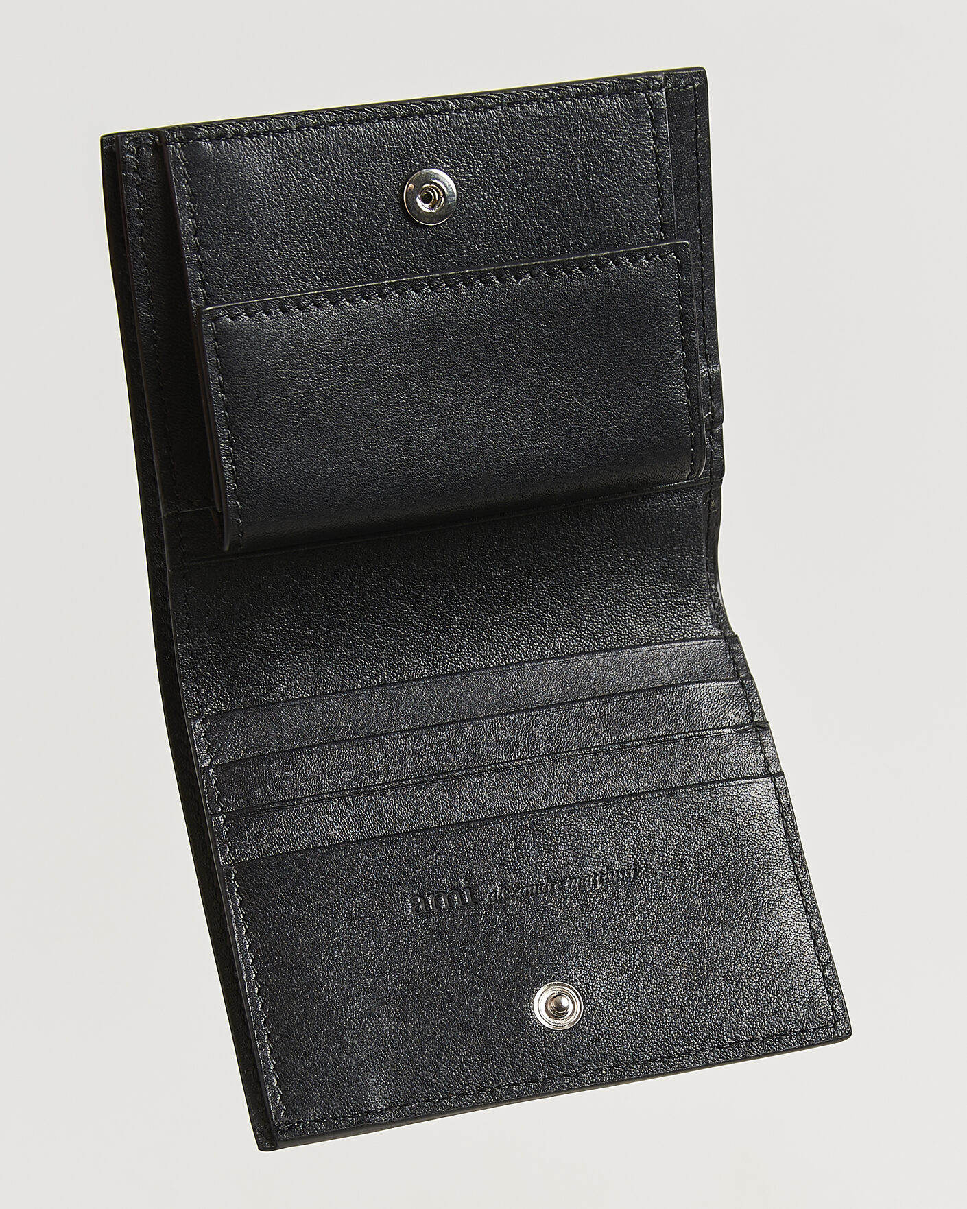 Herren | Geldbörsen | AMI | Tonal Heart Logo Wallet Black
