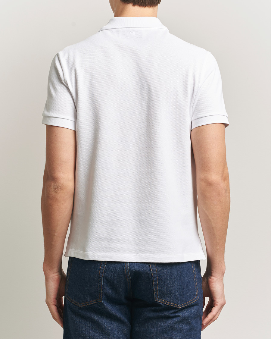 Herren | Poloshirts | AMI | Contrast Heart Logo Polo White