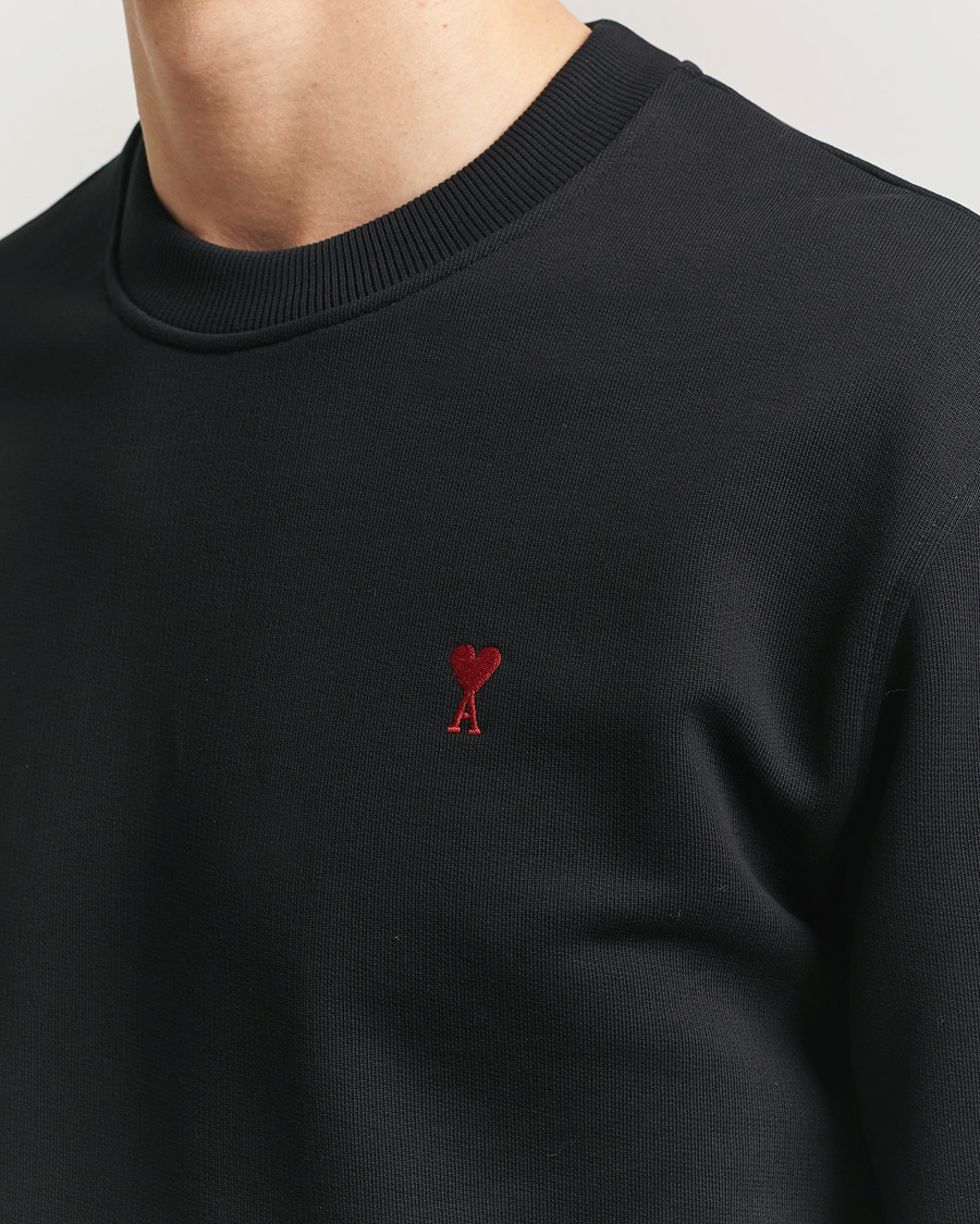 Herren | Pullover | AMI | Heart Logo Sweatshirt Black