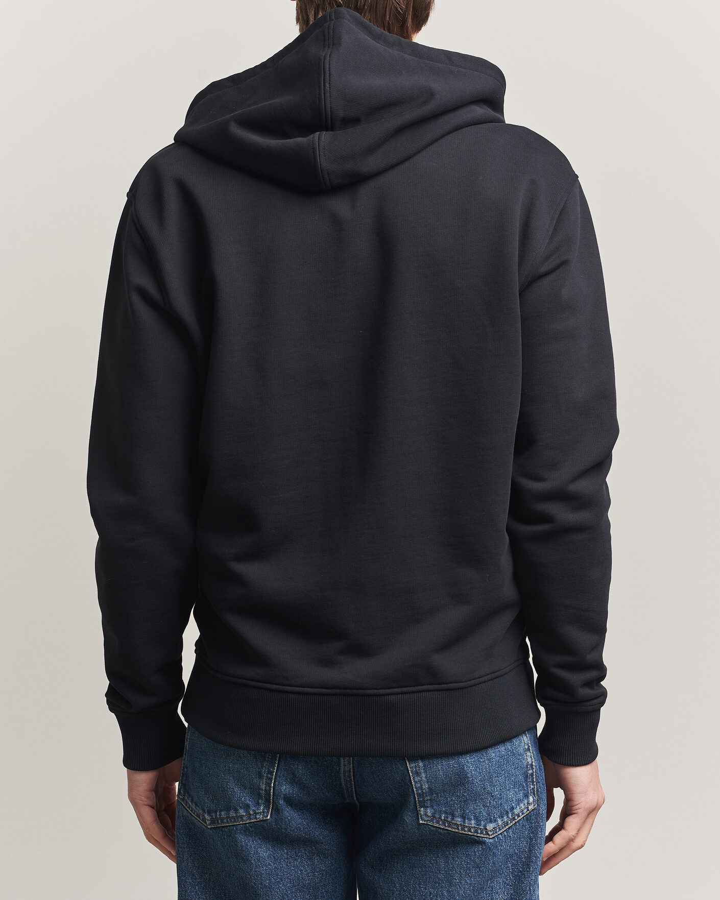 Herren | Pullover | AMI | Heart Logo Full Zip Hoodie Black
