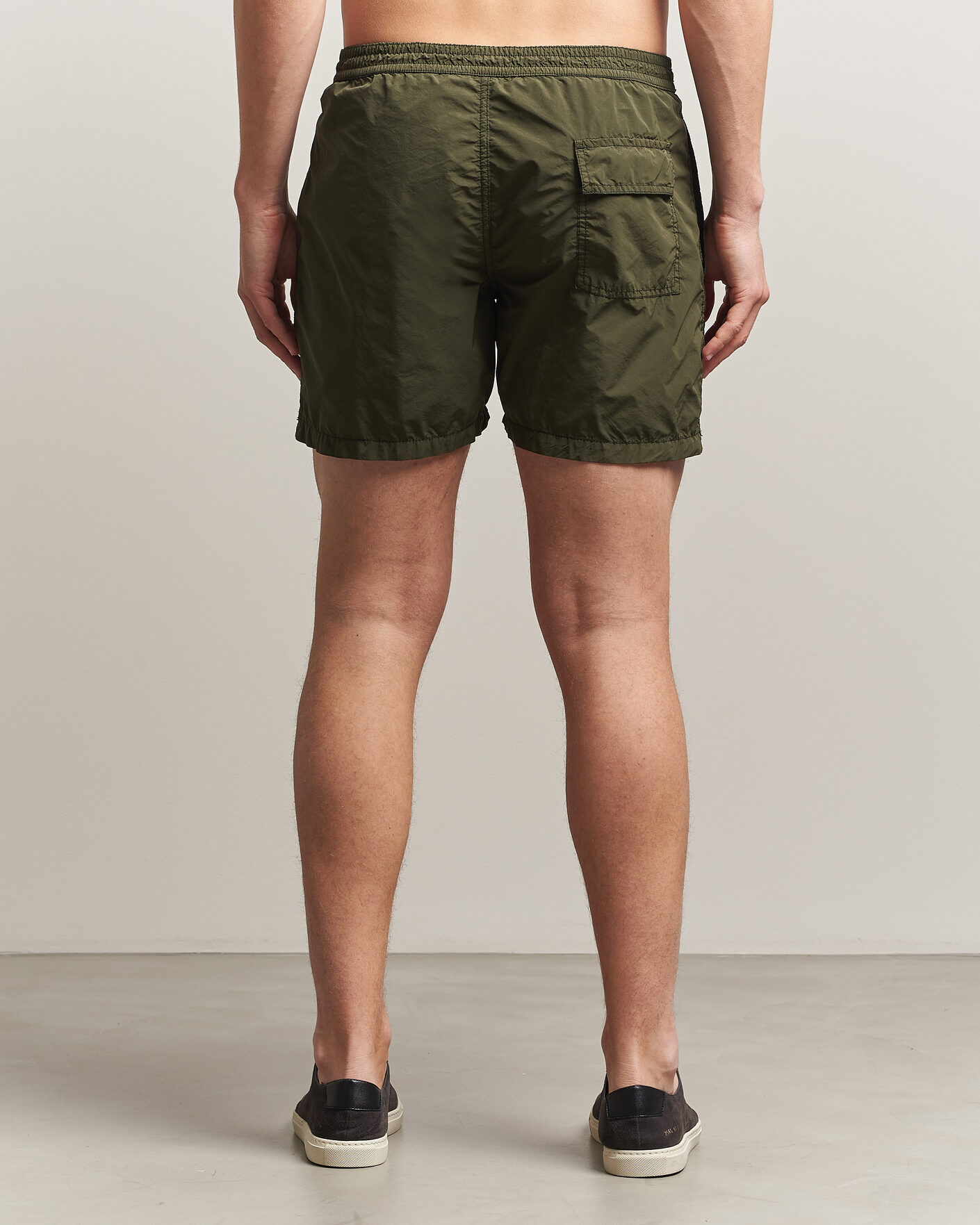 Herren | Badehosen | Aspesi | Caprese Nylon Swim Trunks Military
