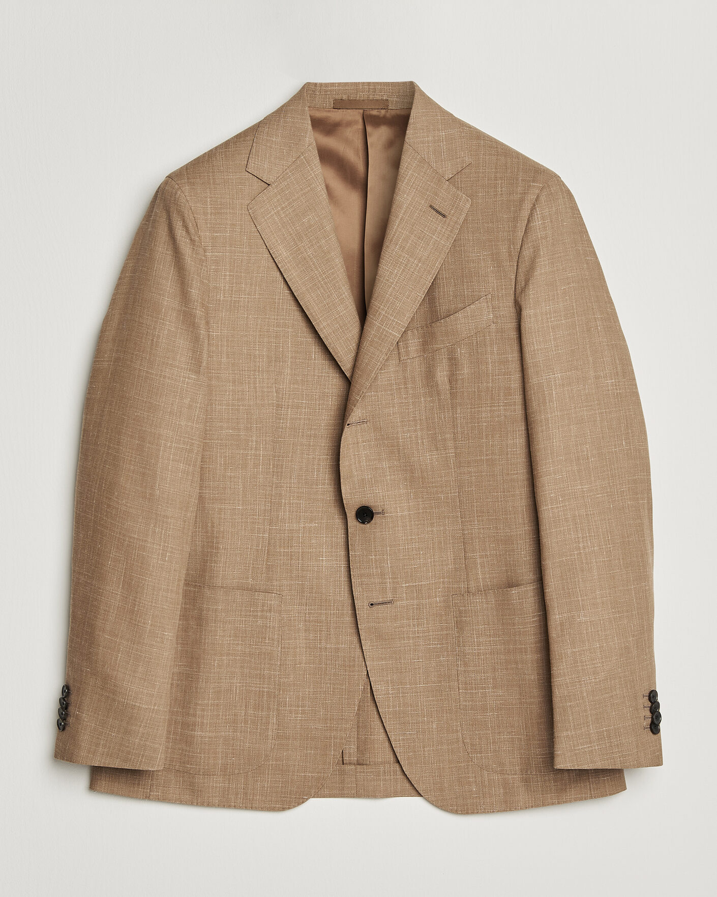 Herren | Sakkos | Caruso | Aida Wool/Silk Blazer Brown