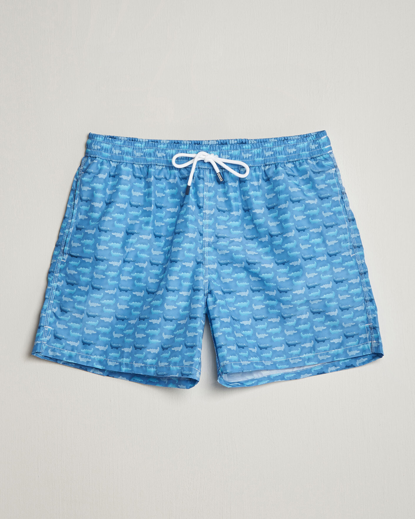 Herren | Badehosen | Fedeli | Madeira Swim Trunk Blue Crocs