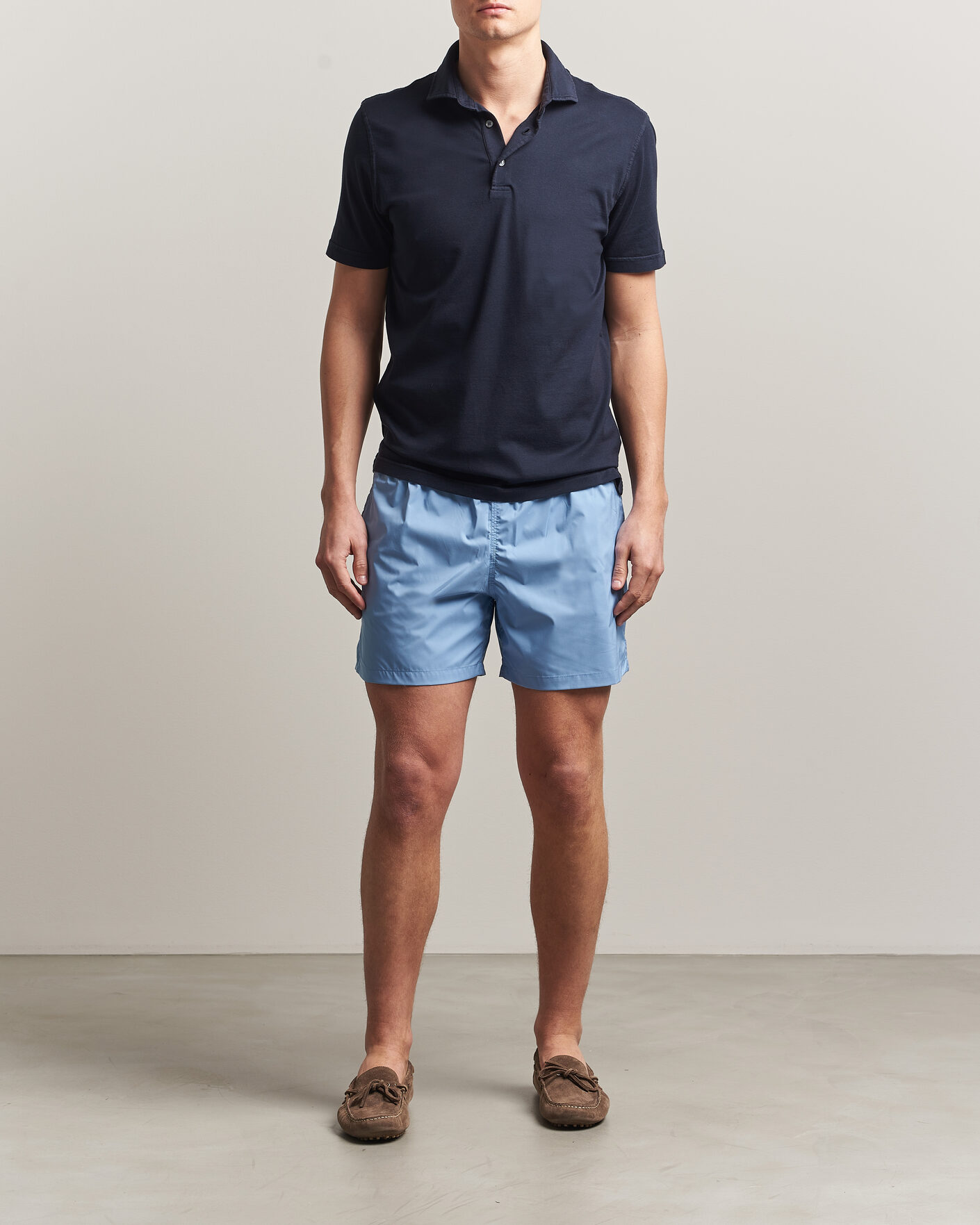 Herren | Badehosen | Fedeli | Madeira Swim Trunk Light Blue