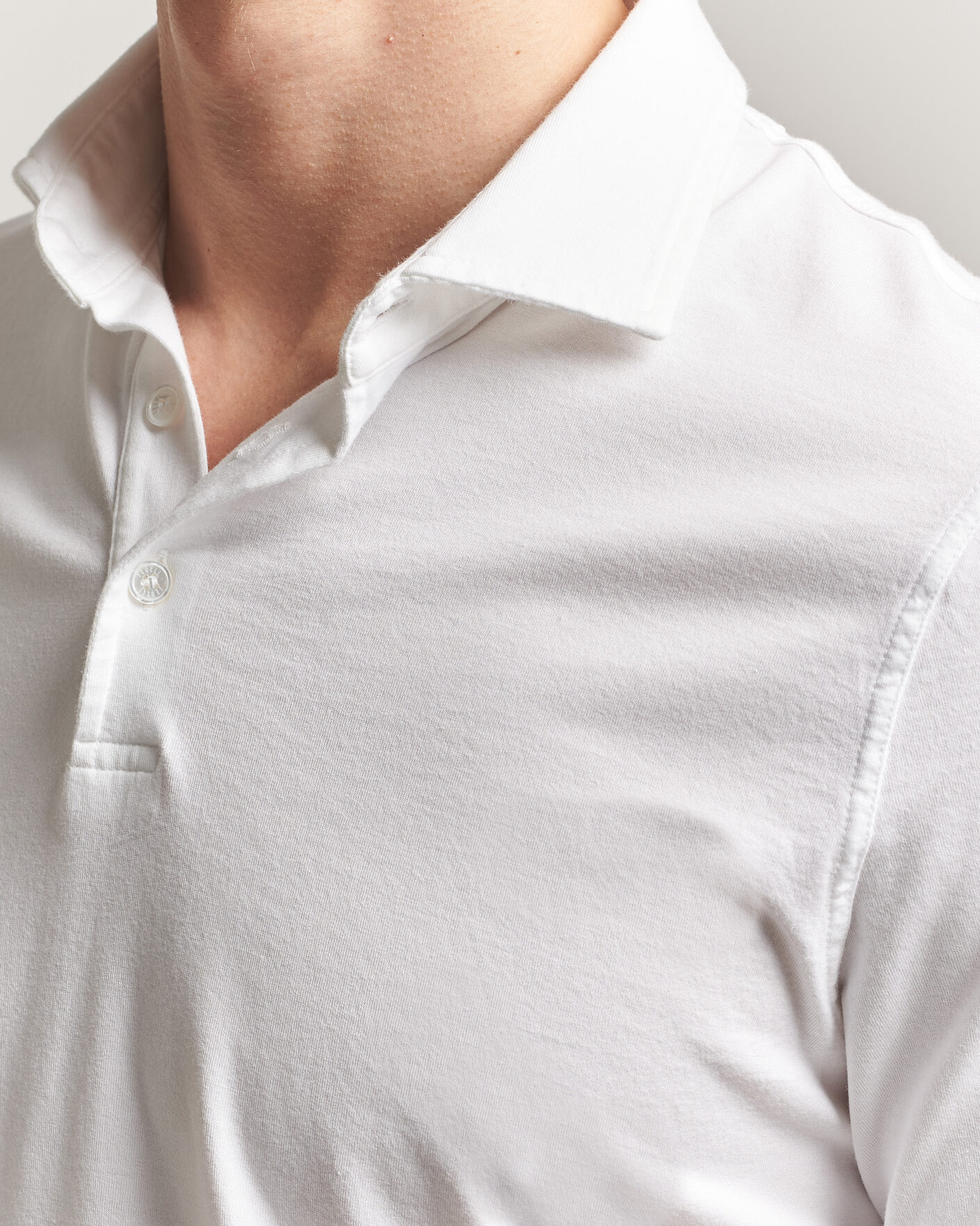 Herren | Poloshirts | Fedeli | Zero Organic Cotton Polo White