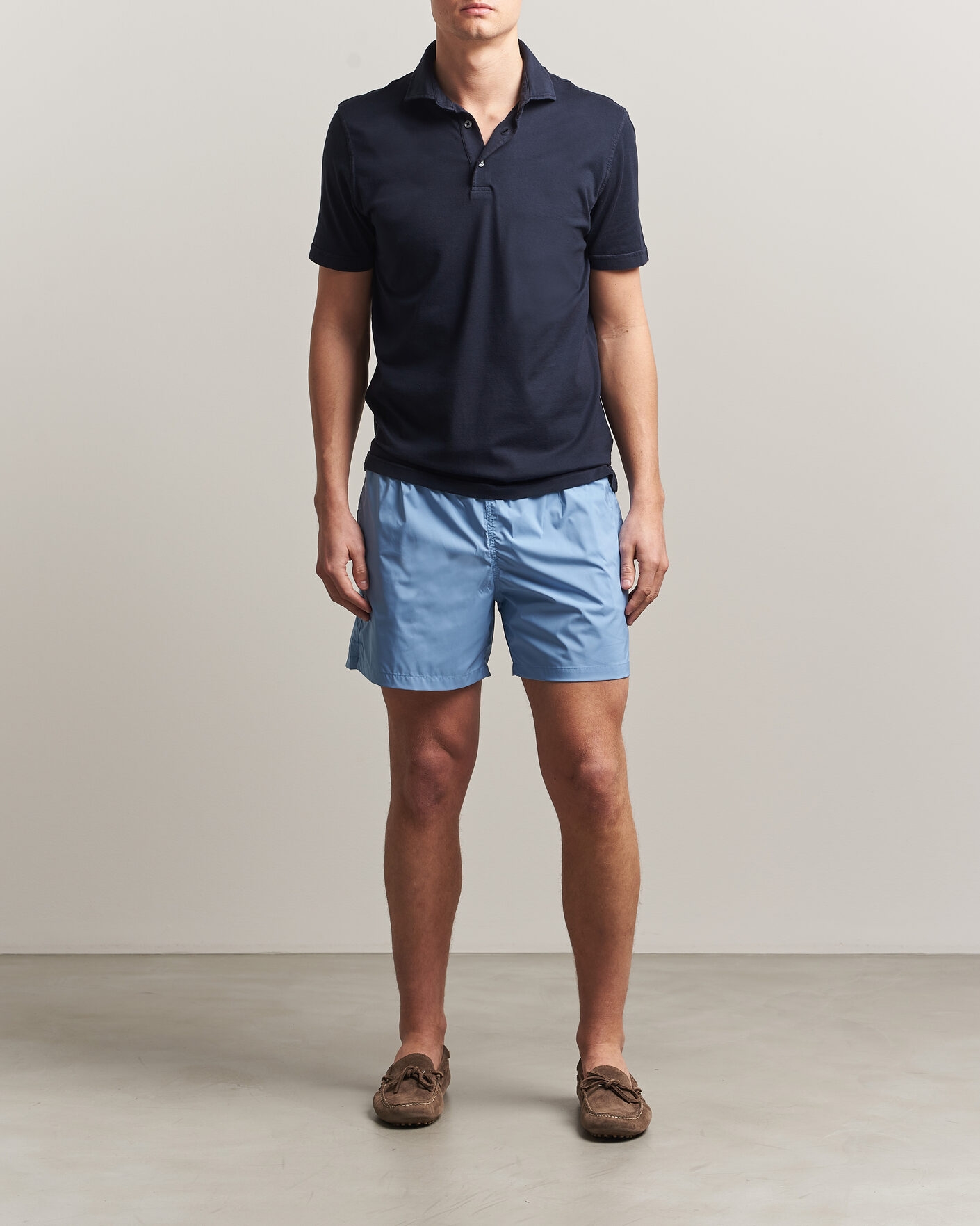 Herren | Poloshirts | Fedeli | Zero Organic Cotton Polo Navy