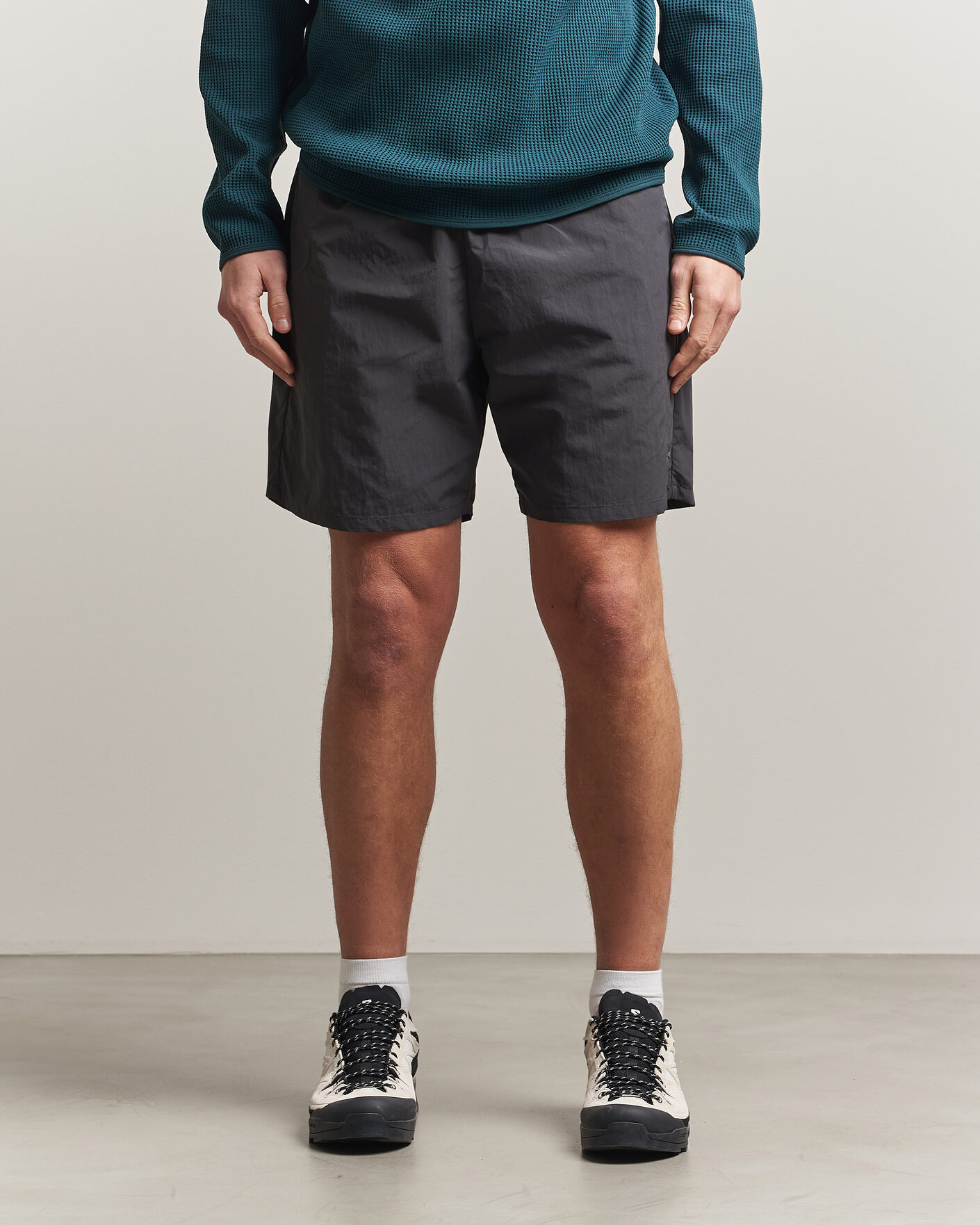 Herren | Shorts | Goldwin | Nylon Shorts Deep Charcoal