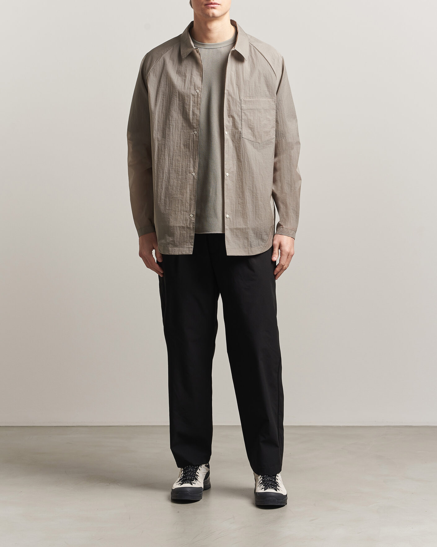 Herren | Hemden | Goldwin | Nylon Wind Shirt Arid Beige