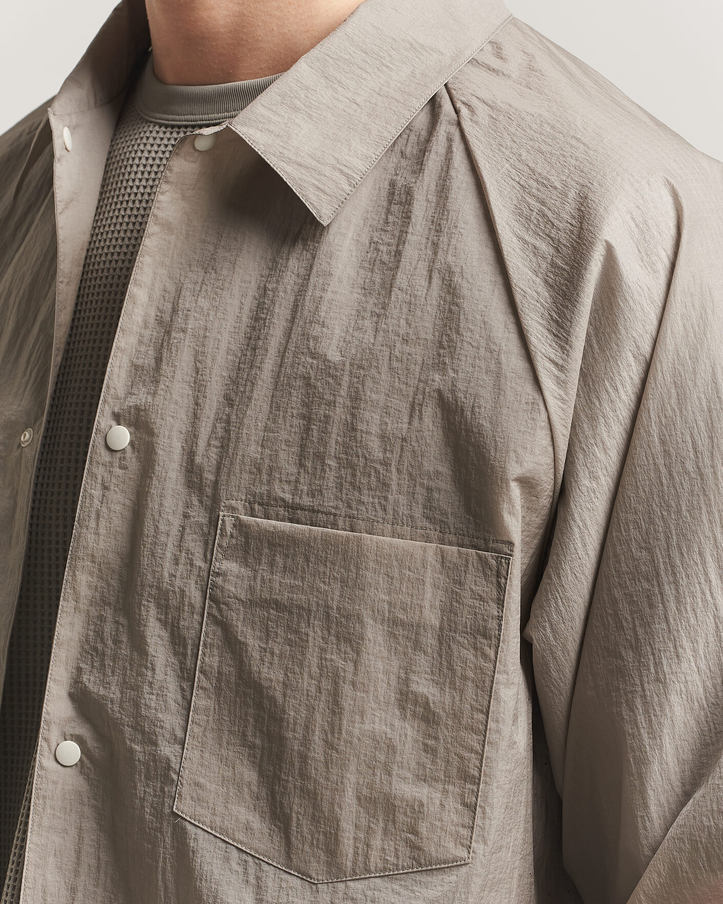 Herren | Hemden | Goldwin | Nylon Wind Shirt Arid Beige